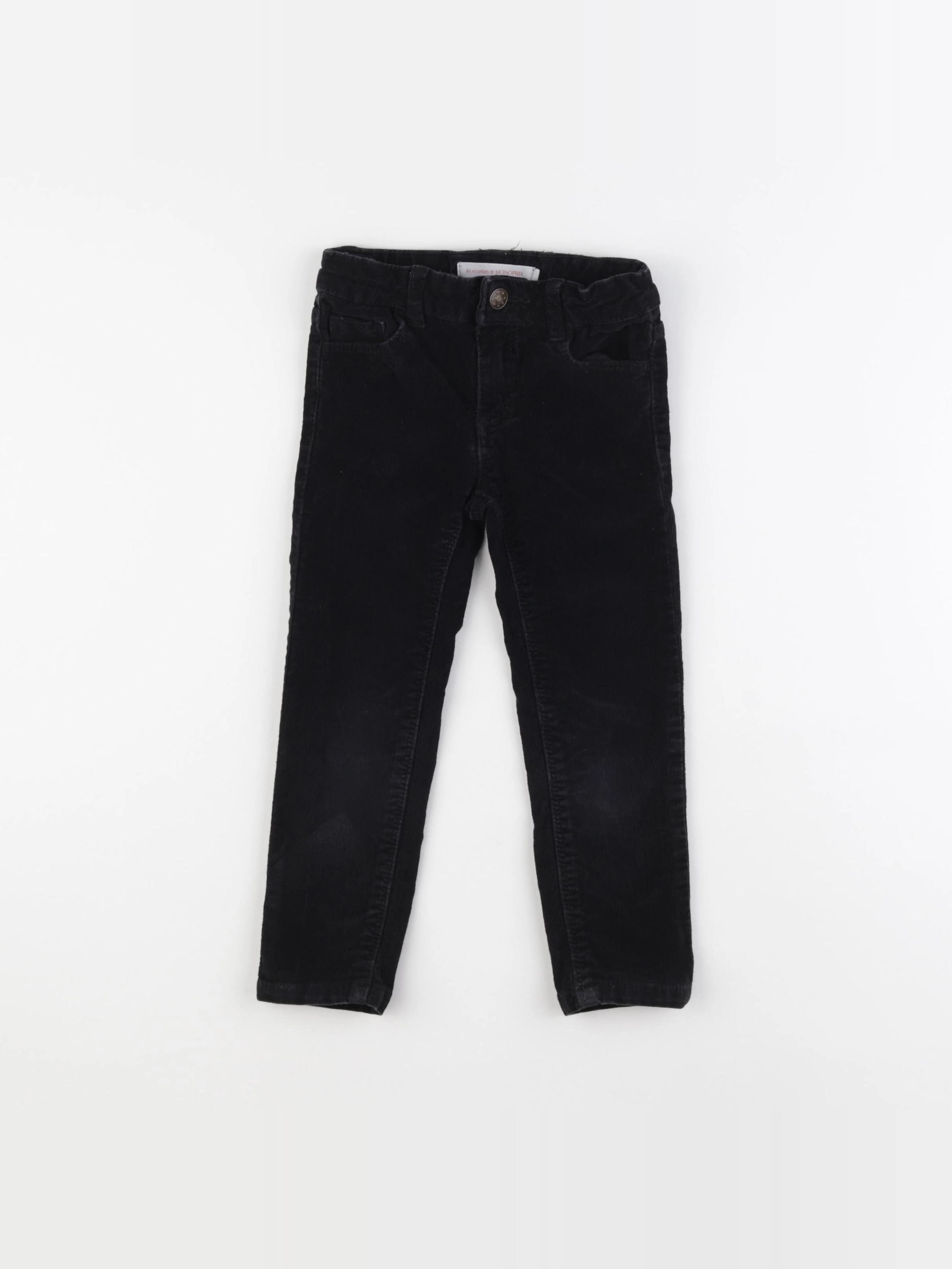 Monoprix - pantalon noir - 3 ans