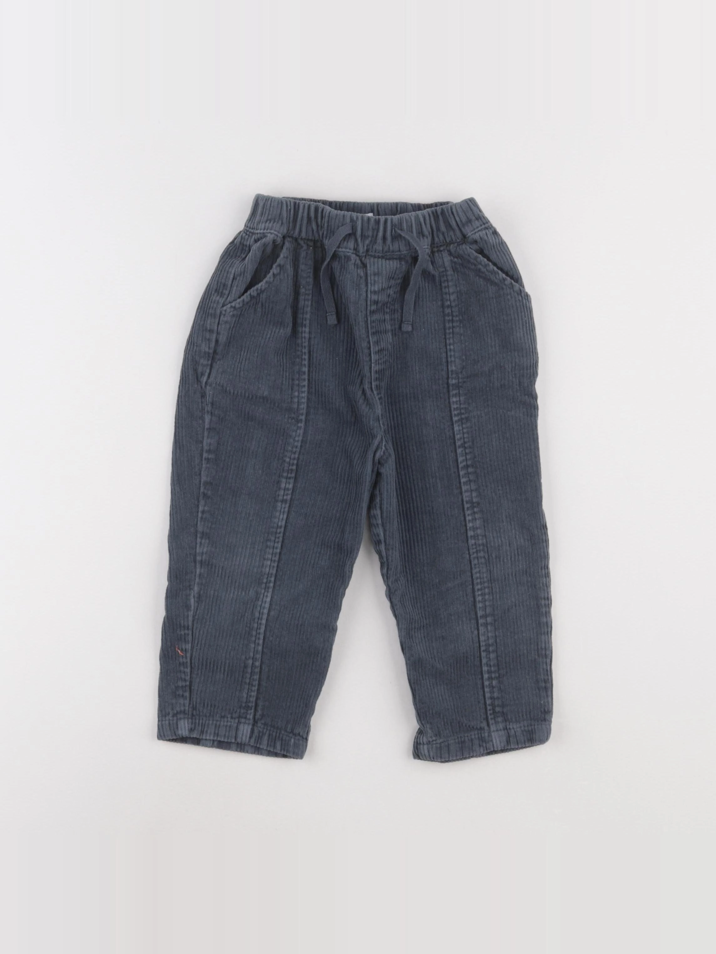 Vertbaudet - pantalon bleu - 24 mois
