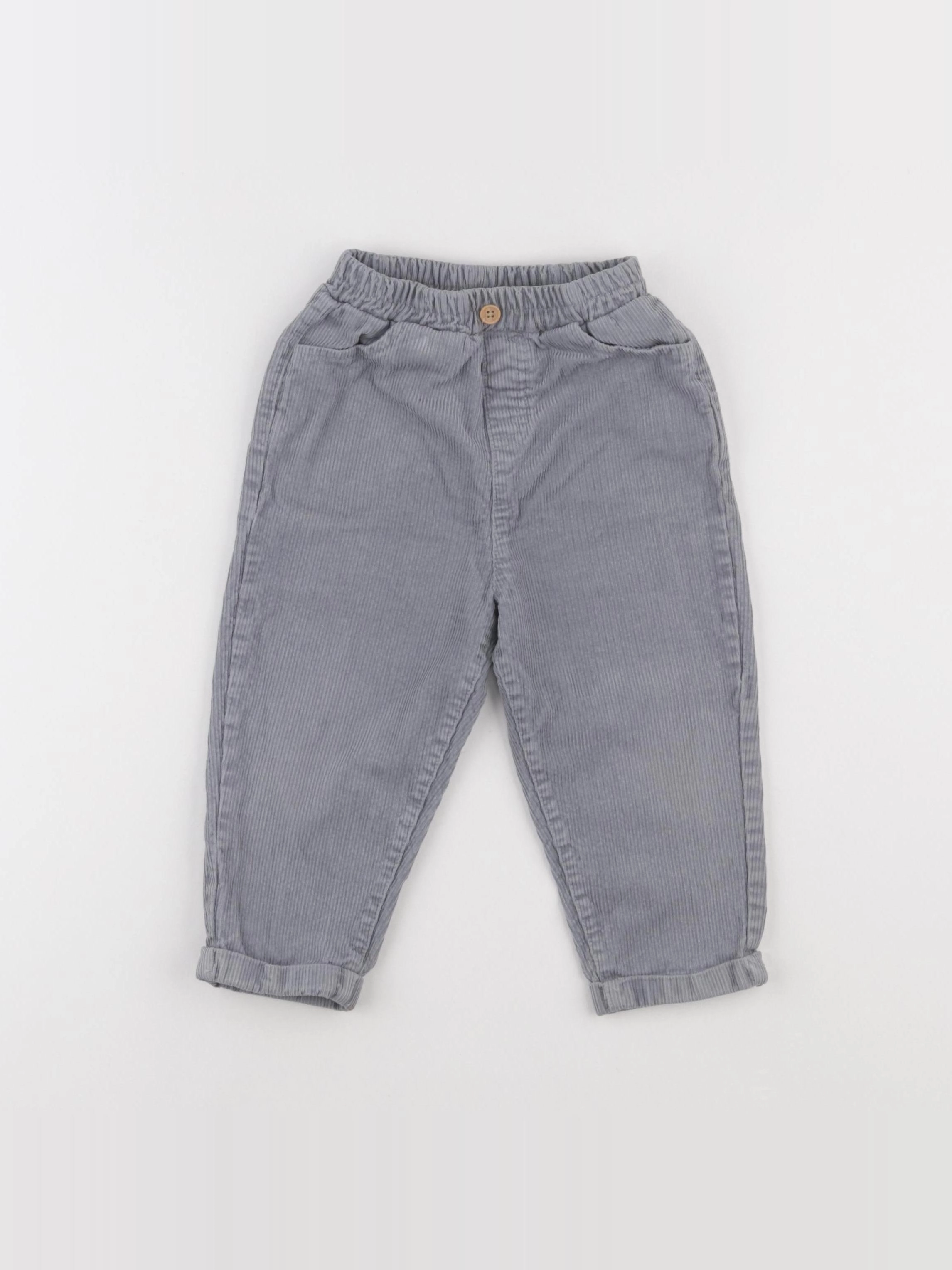 Vertbaudet - pantalon bleu - 24 mois