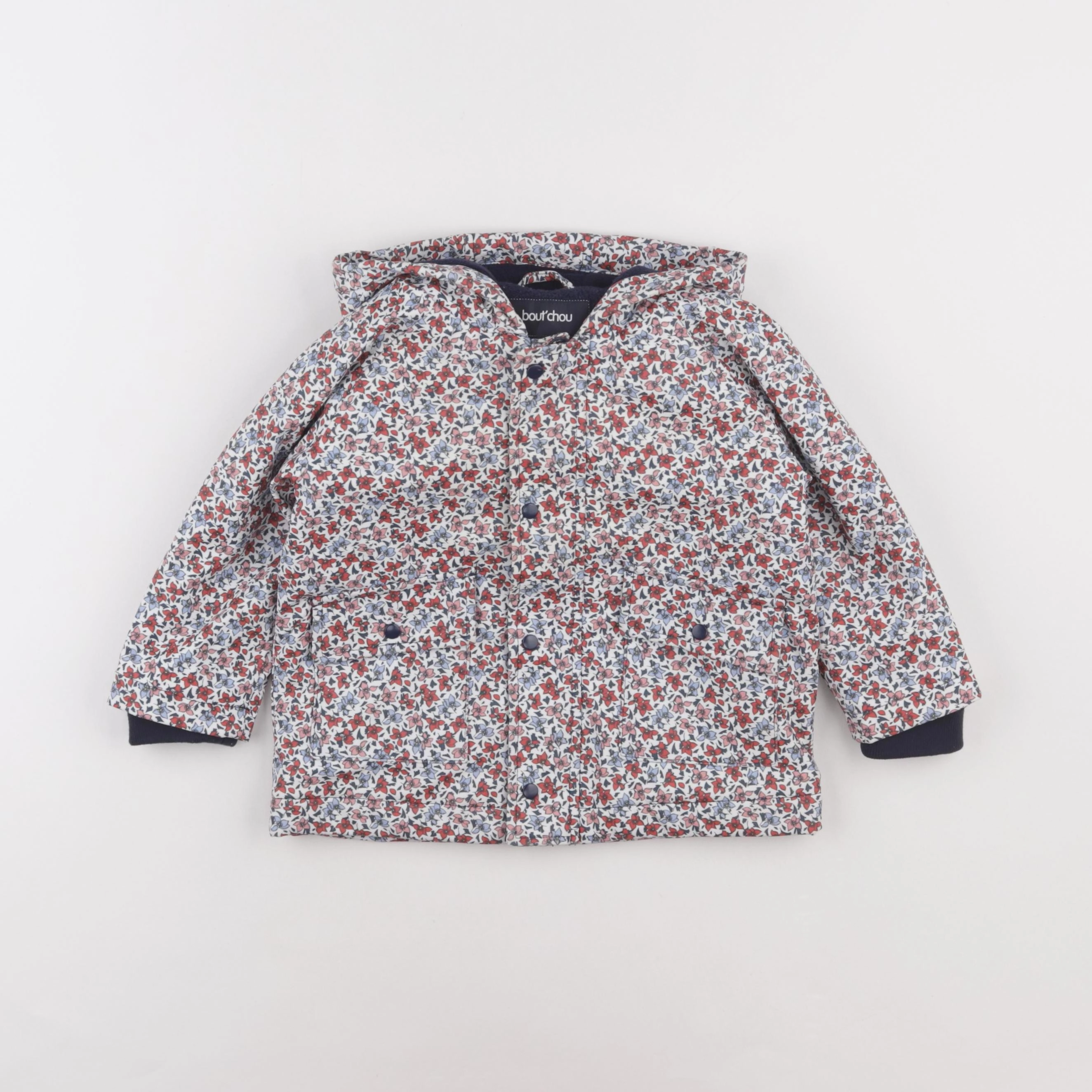 Boutchou - imperméable bleu - 12 mois
