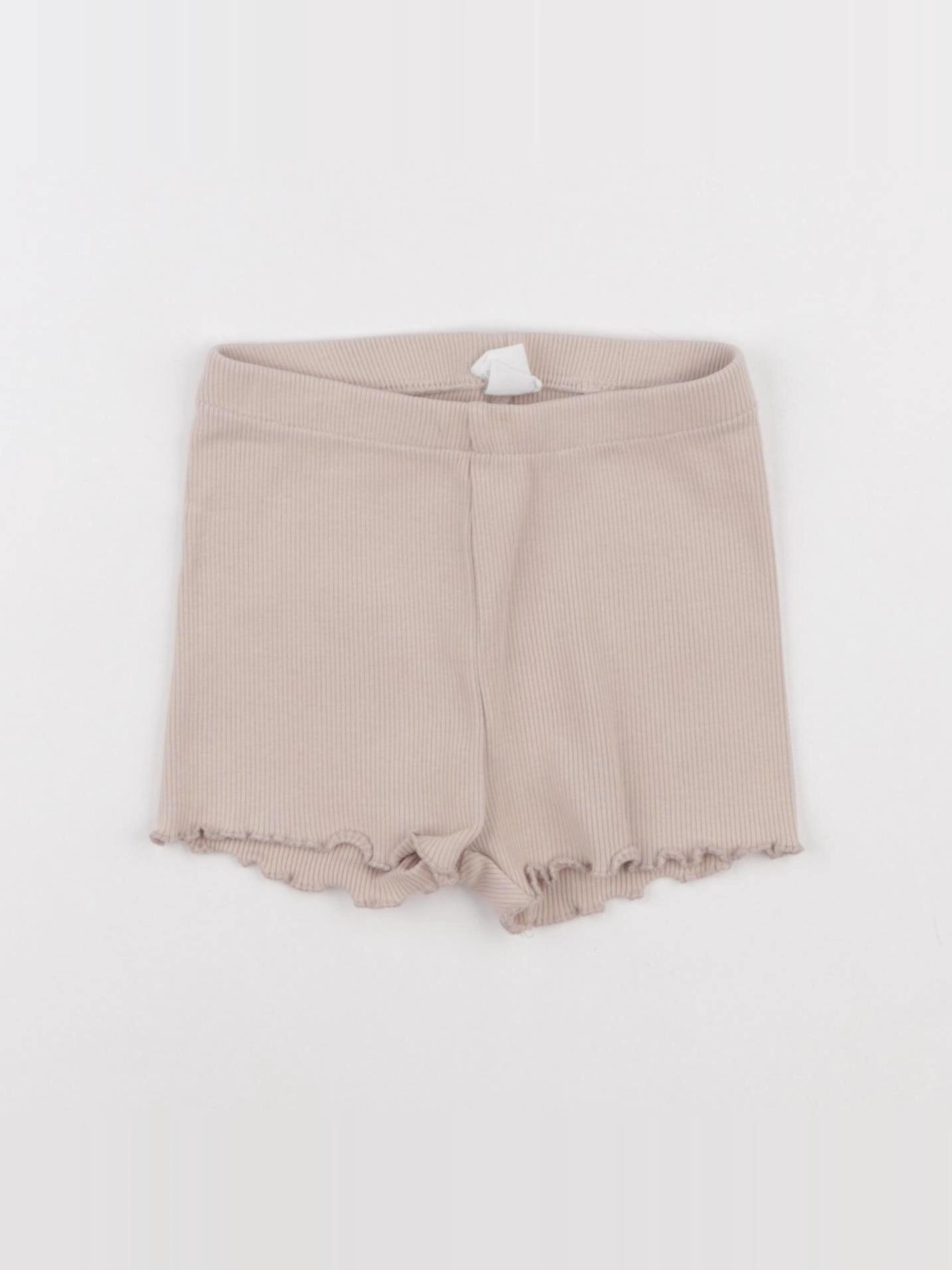 H&M - short beige - 18/24 mois