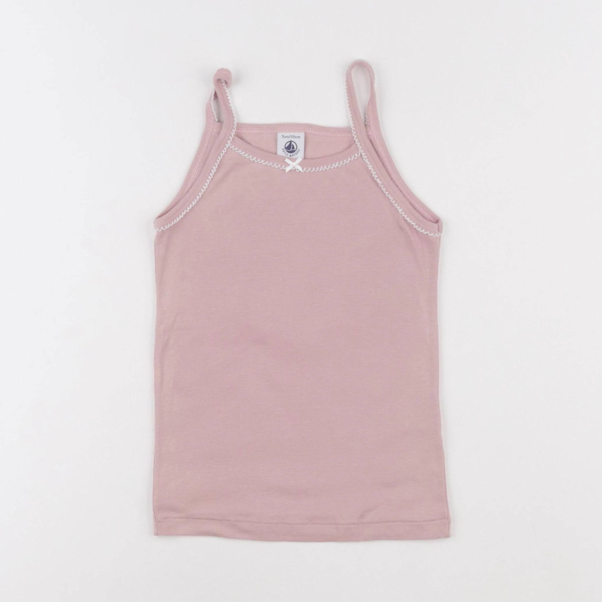 Petit Bateau - maillot de corps rose - 5 ans