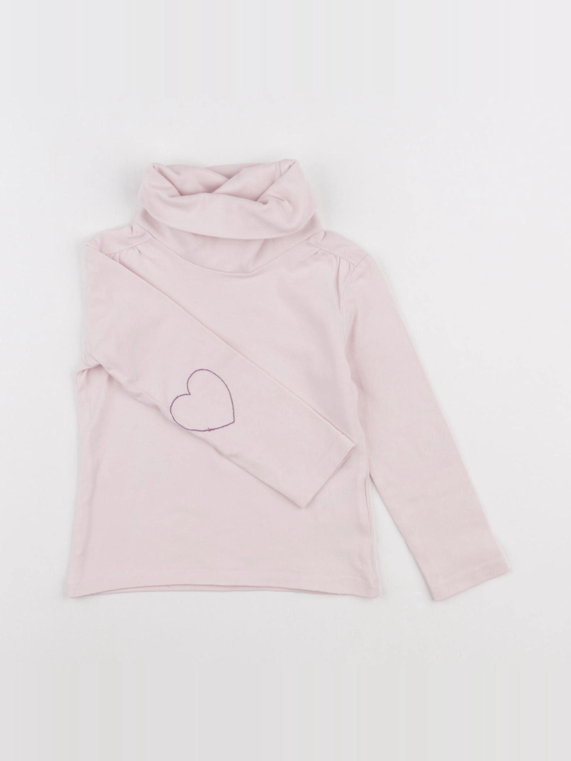 Vertbaudet - sous-pull rose - 3 ans