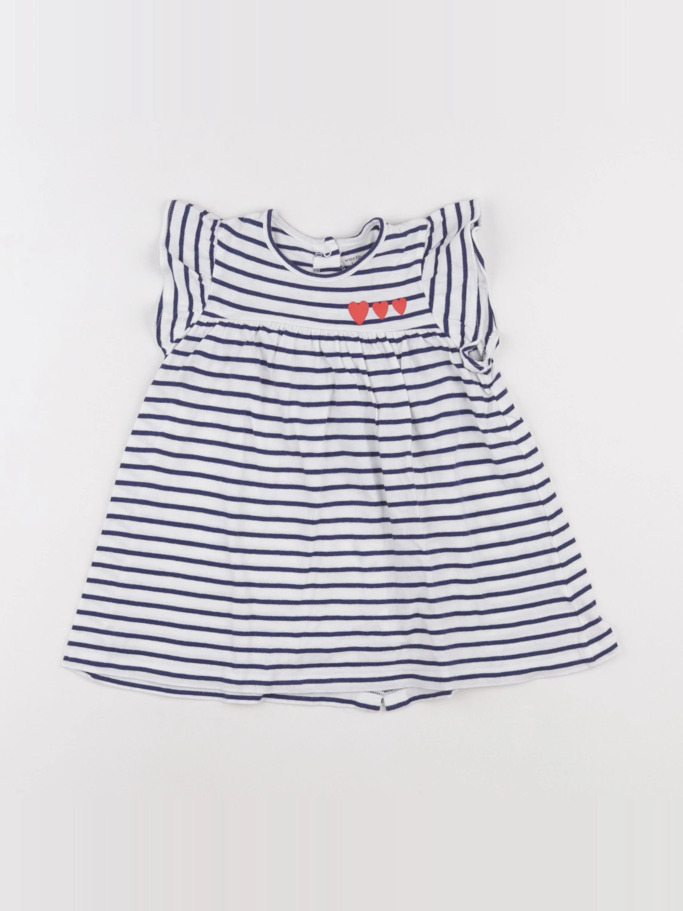 Vertbaudet - robe bleu - 2 ans