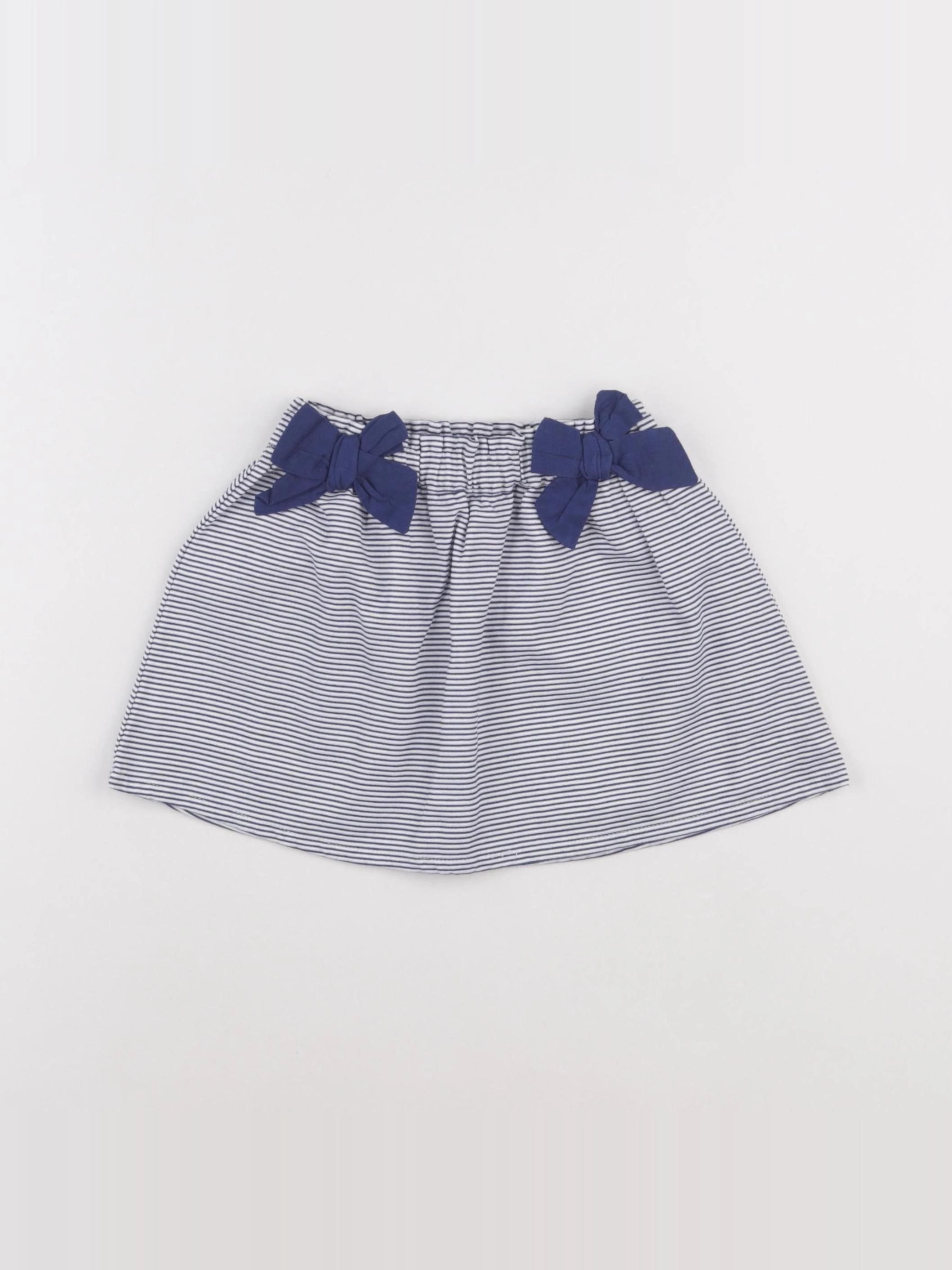 Vertbaudet - jupe bleu - 2 ans