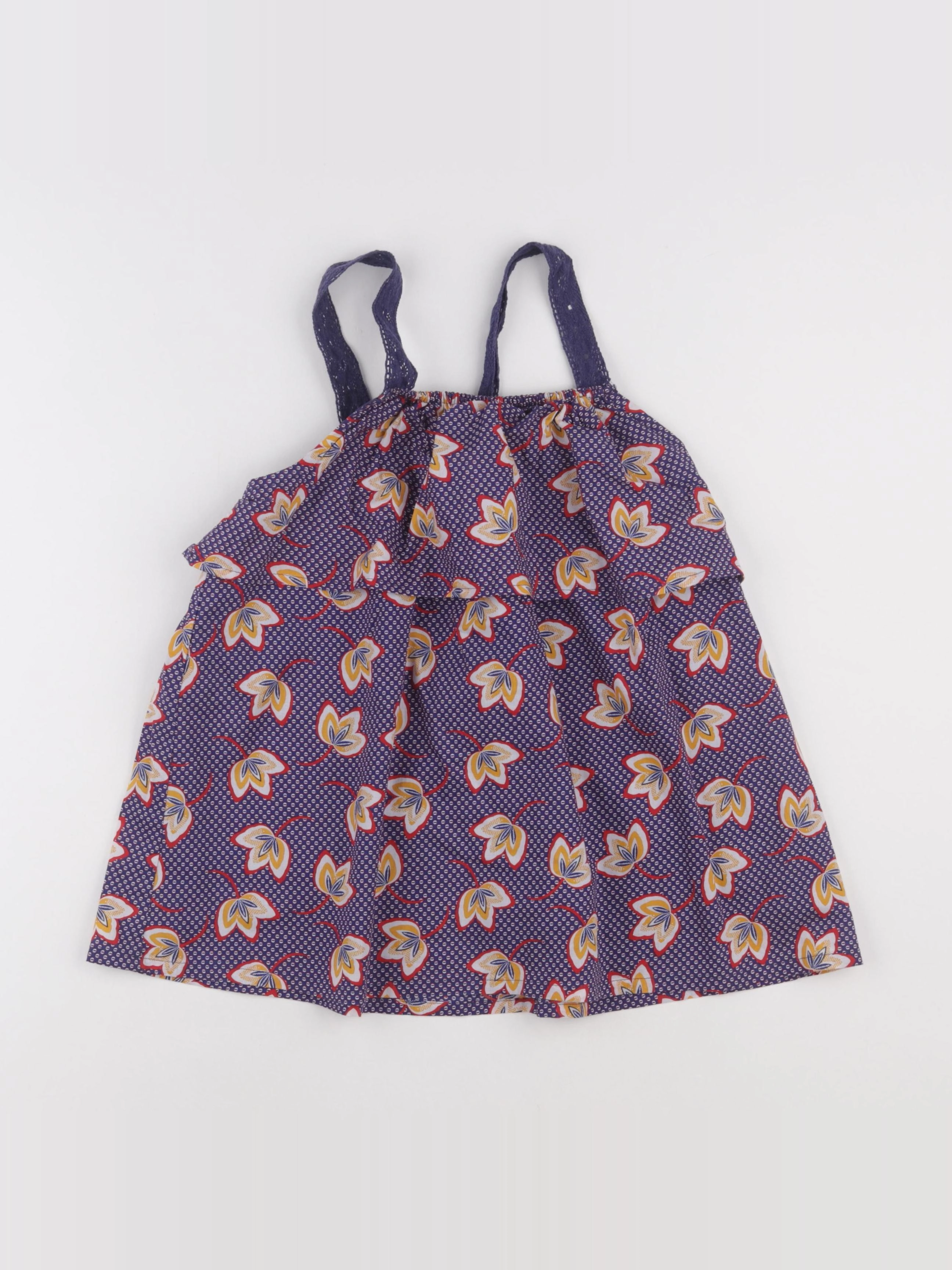 Vertbaudet - blouse violet - 12 ans