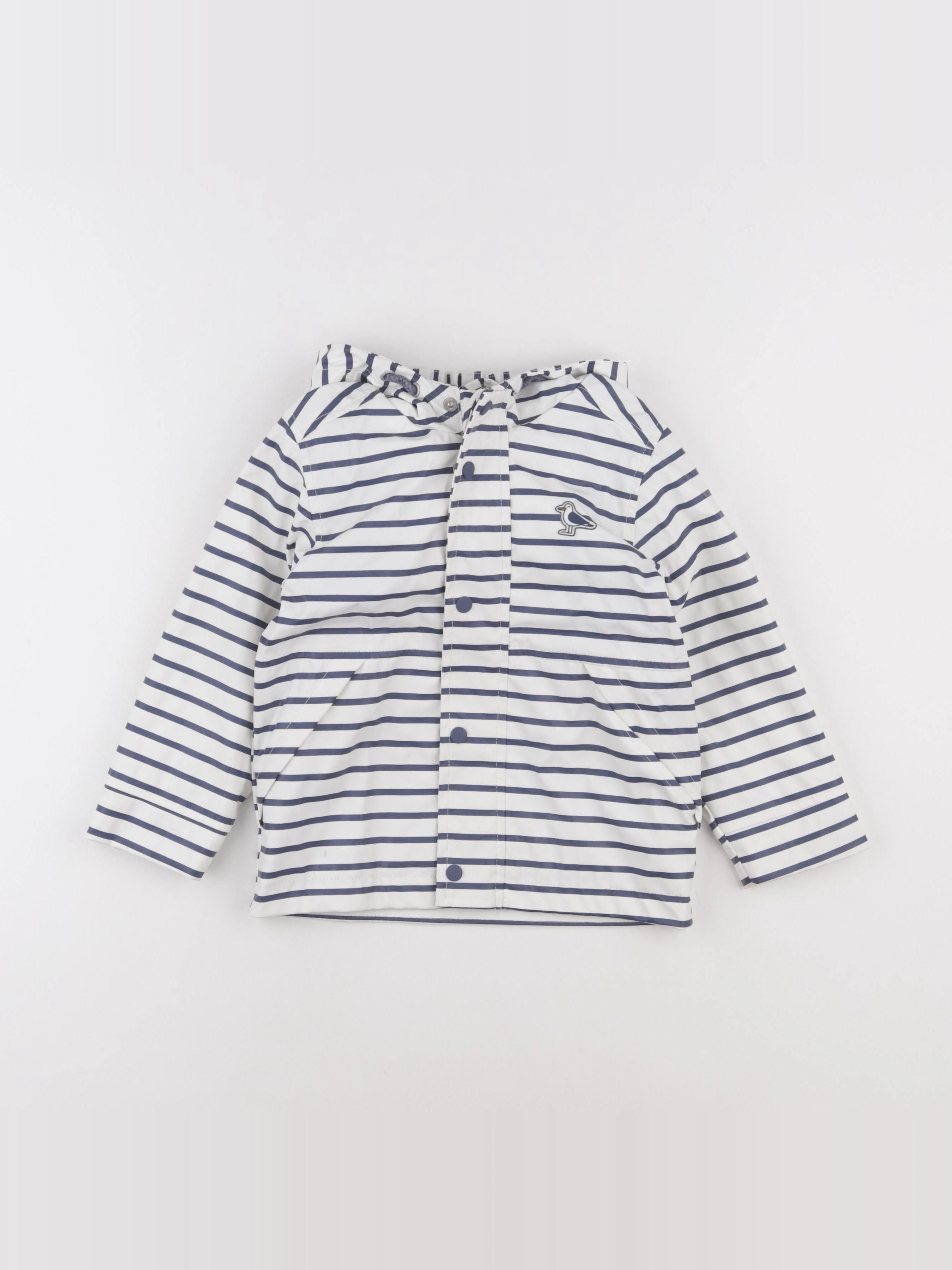 Vertbaudet - imperméable bleu - 36 mois