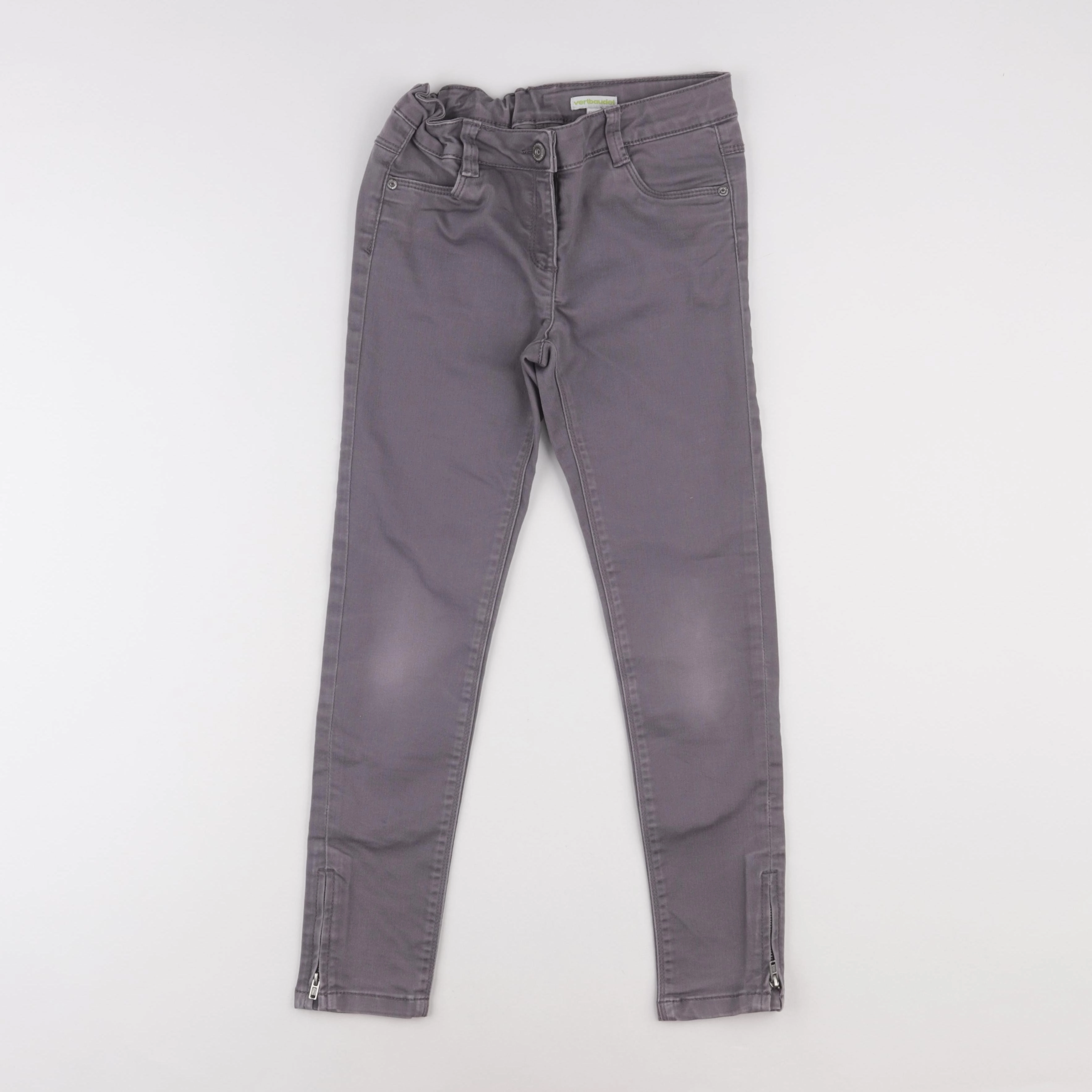 Vertbaudet - pantalon gris - 9 ans