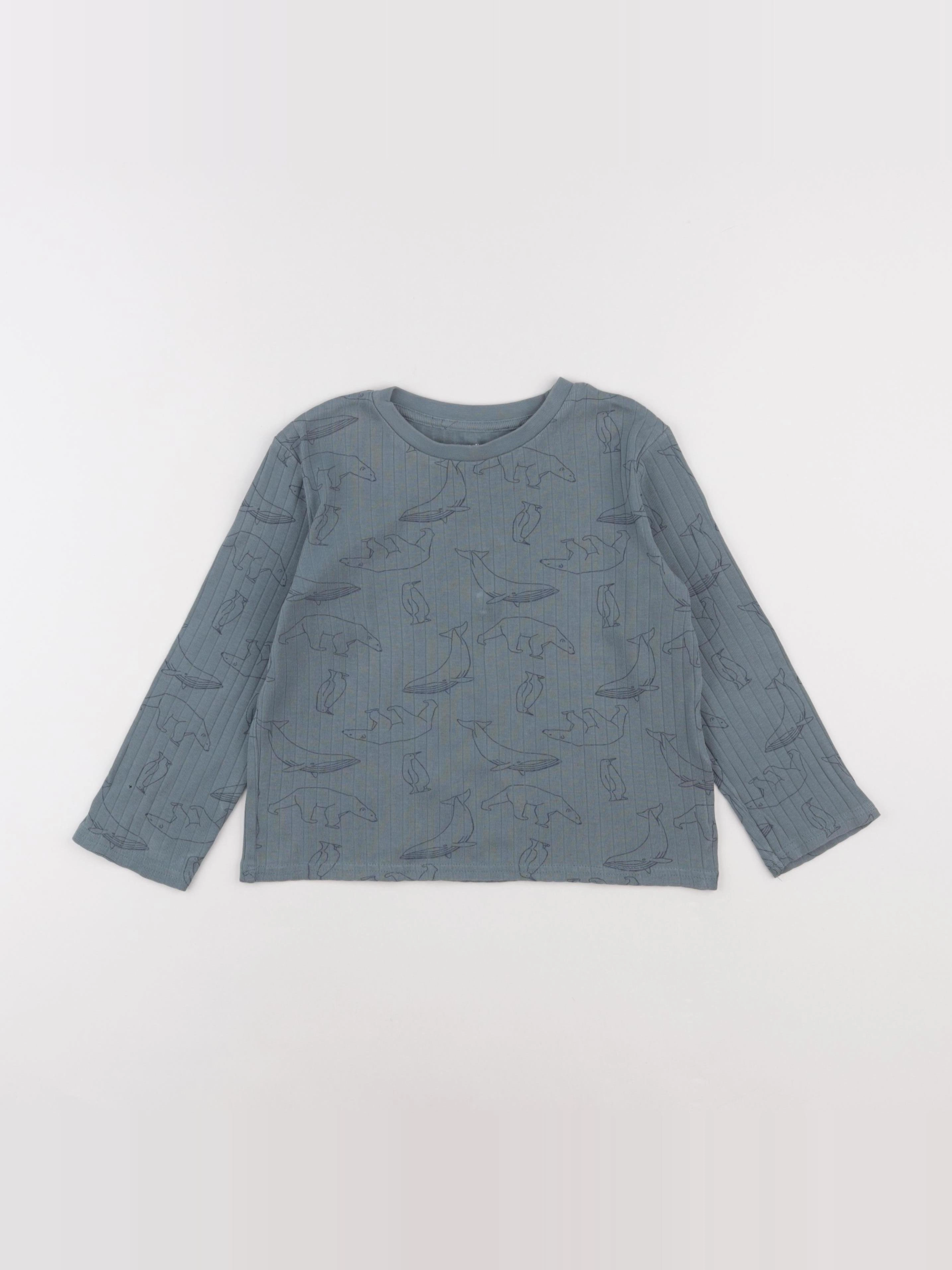Vertbaudet - tee-shirt vert - 5 ans