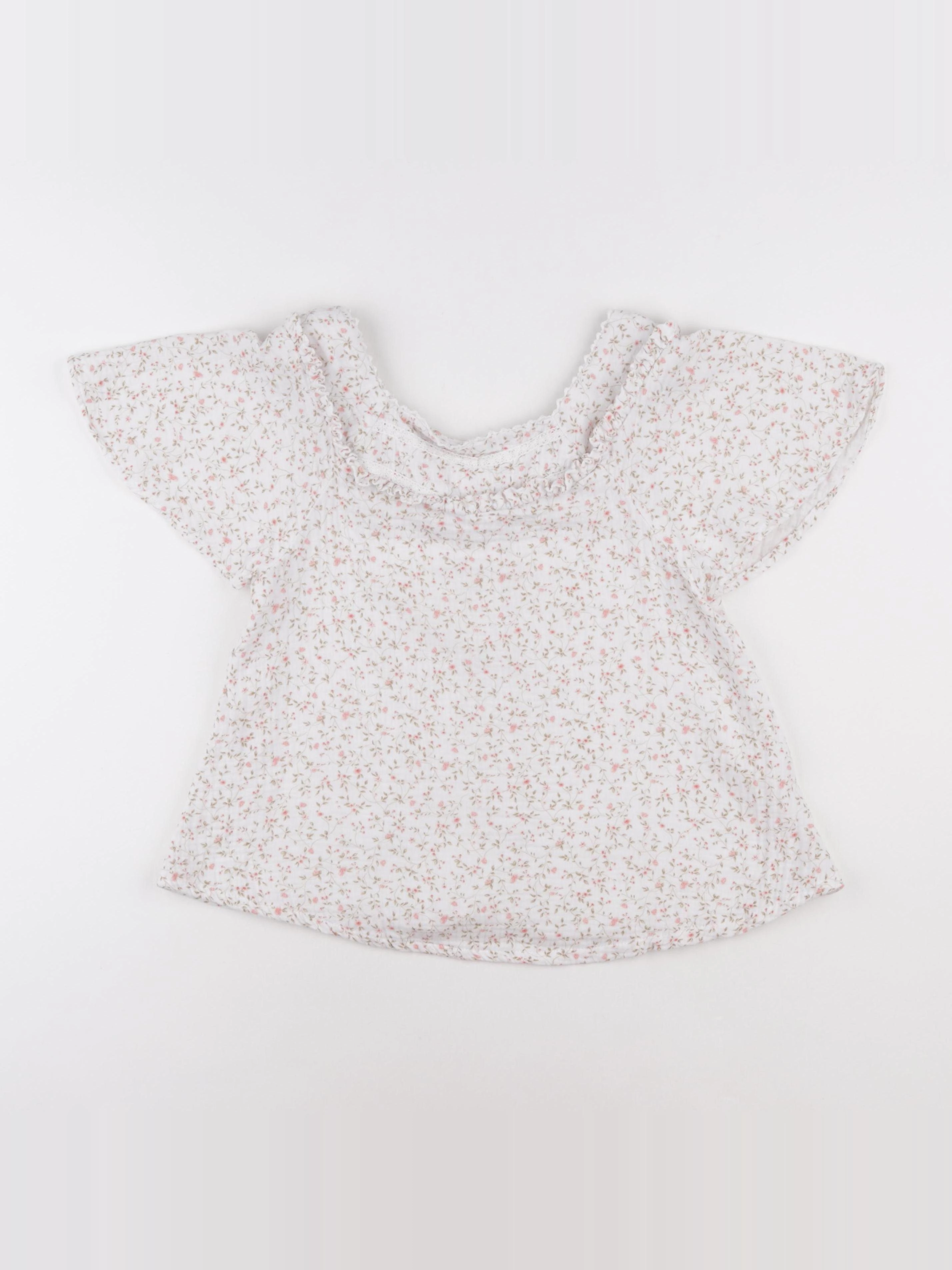 Vertbaudet - blouse blanc - 10 ans
