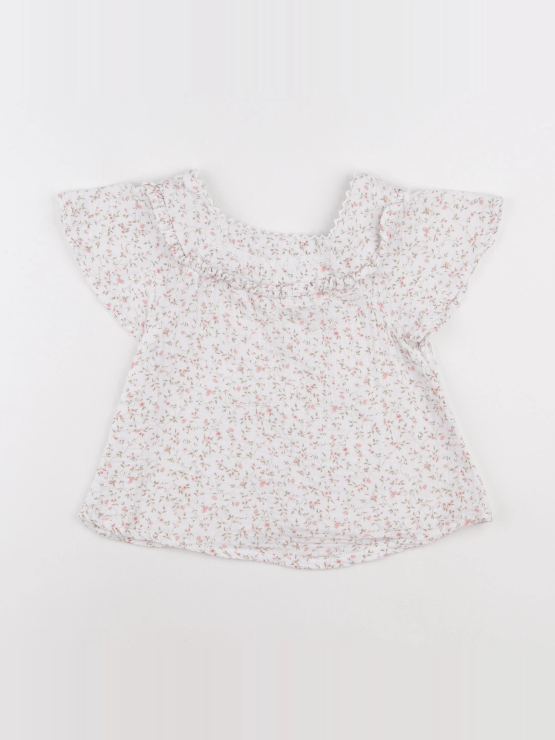Vertbaudet - blouse blanc - 5 ans