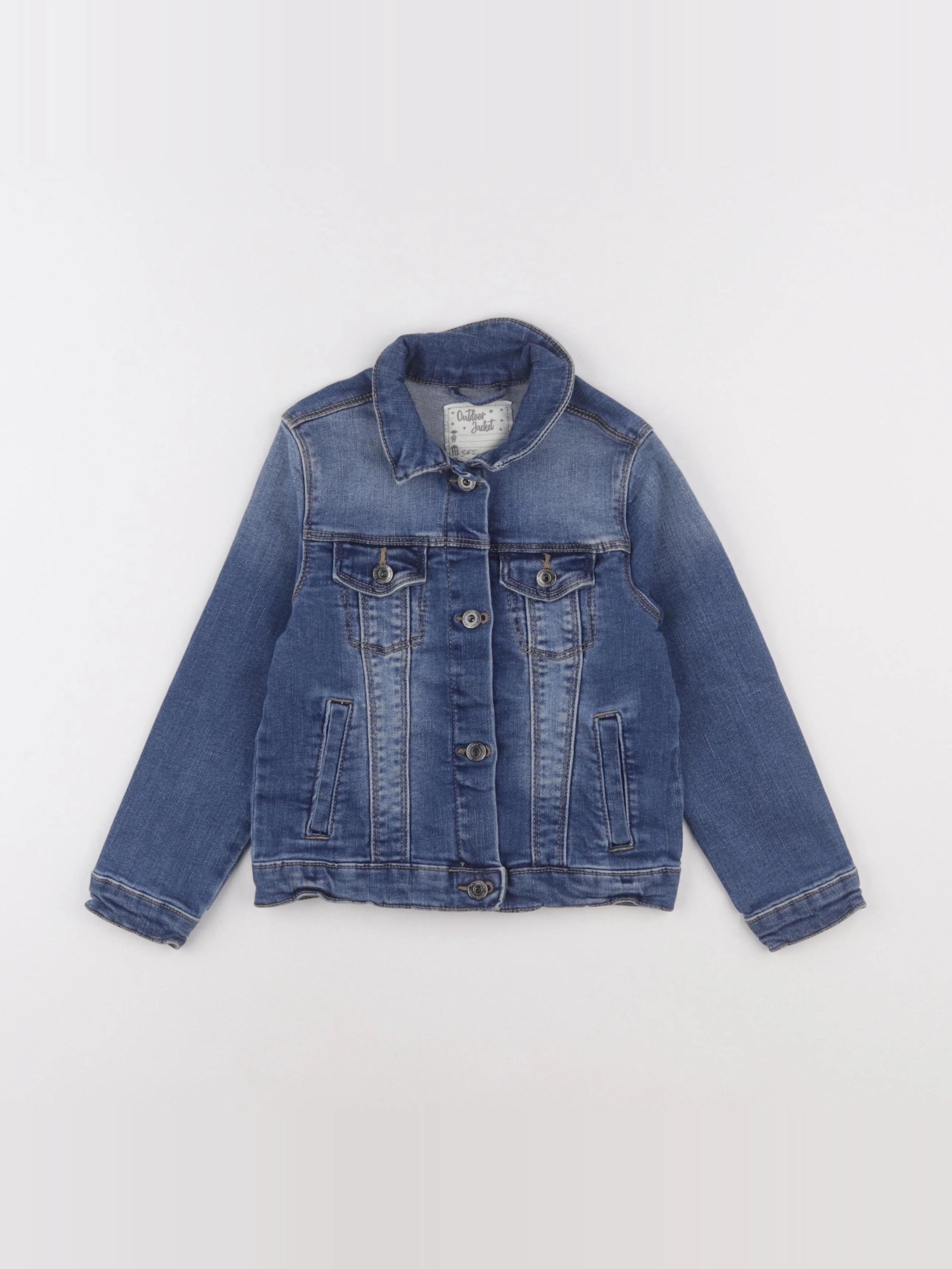 Vertbaudet - veste bleu - 5 ans