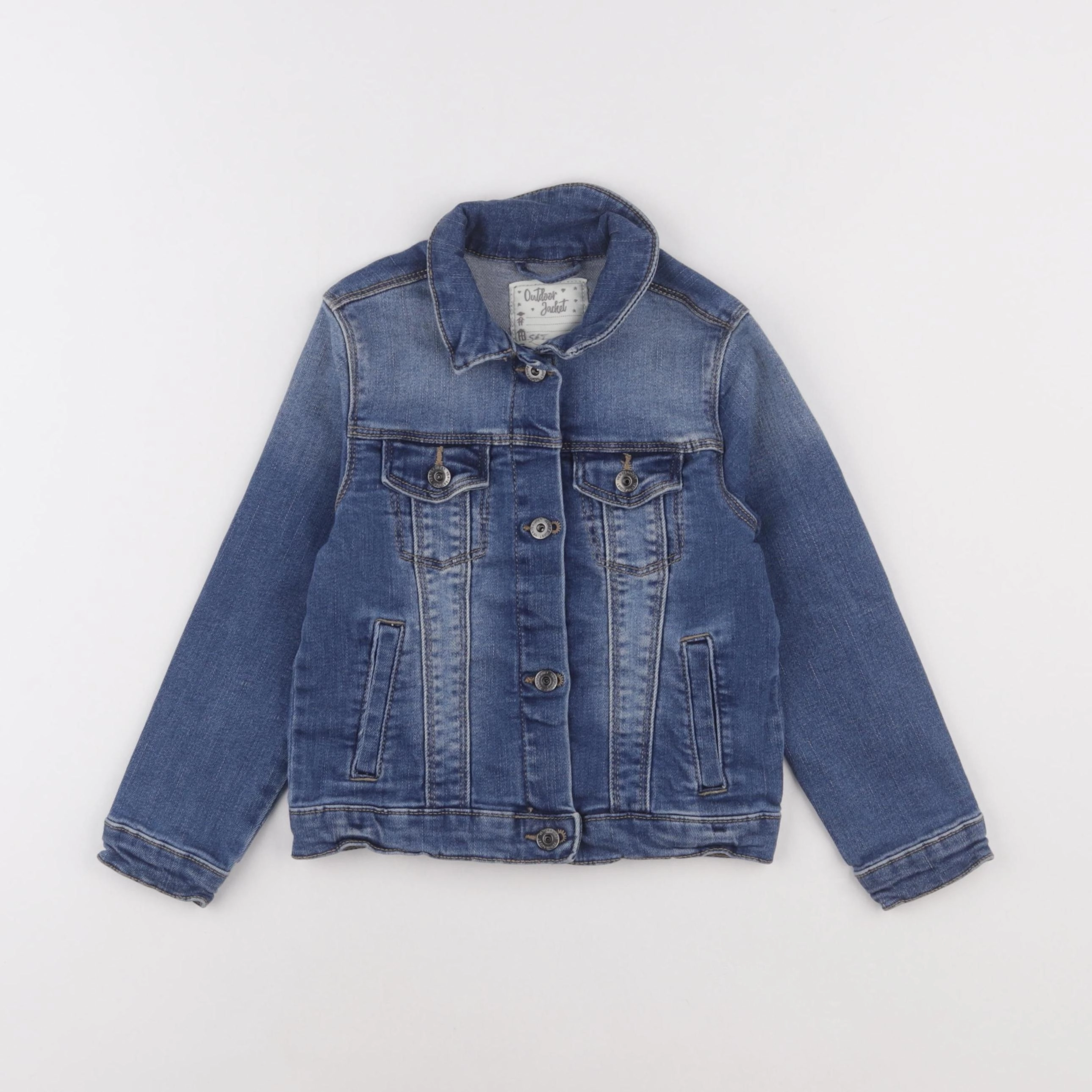 Vertbaudet - veste bleu - 5 ans