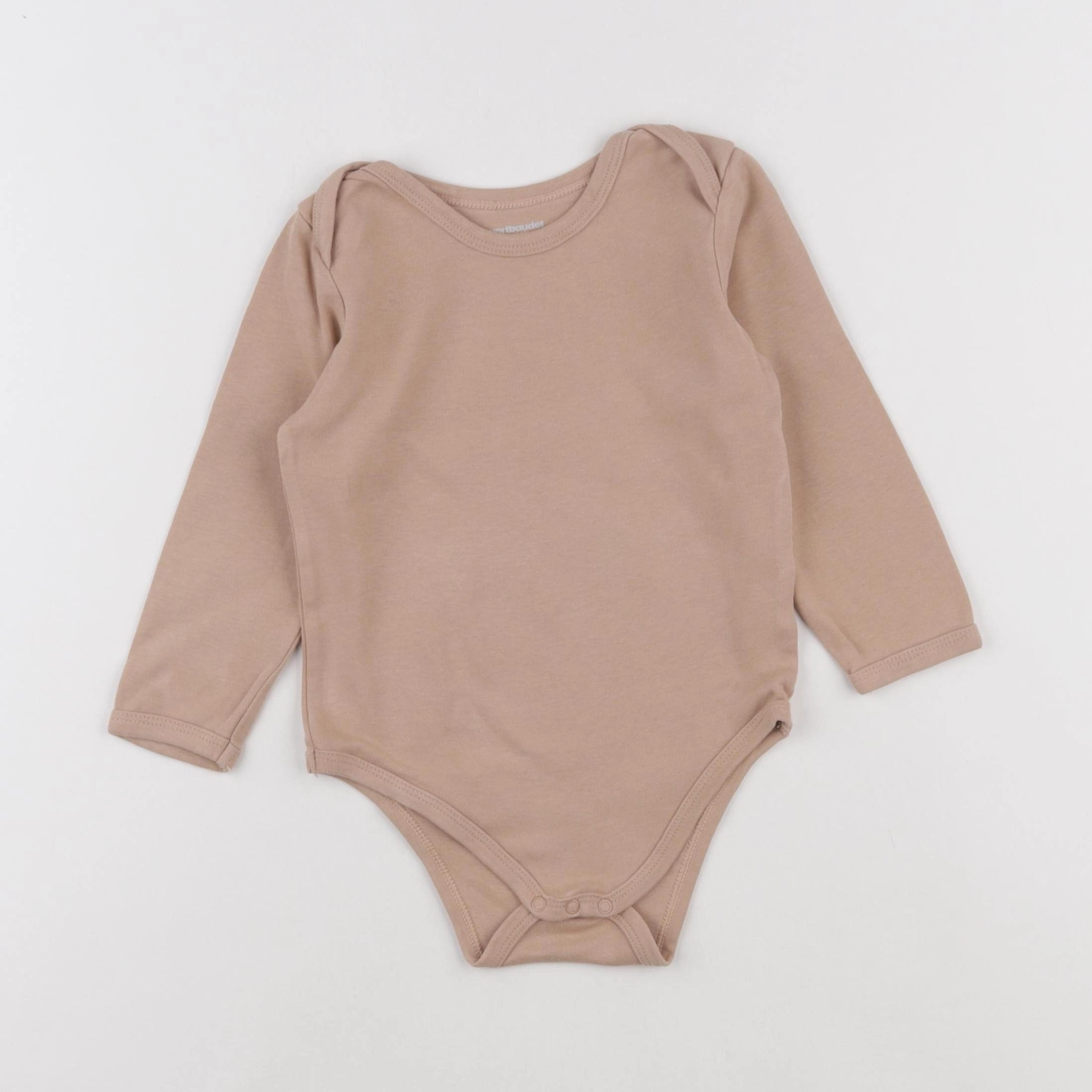 Vertbaudet - body beige - 36 mois
