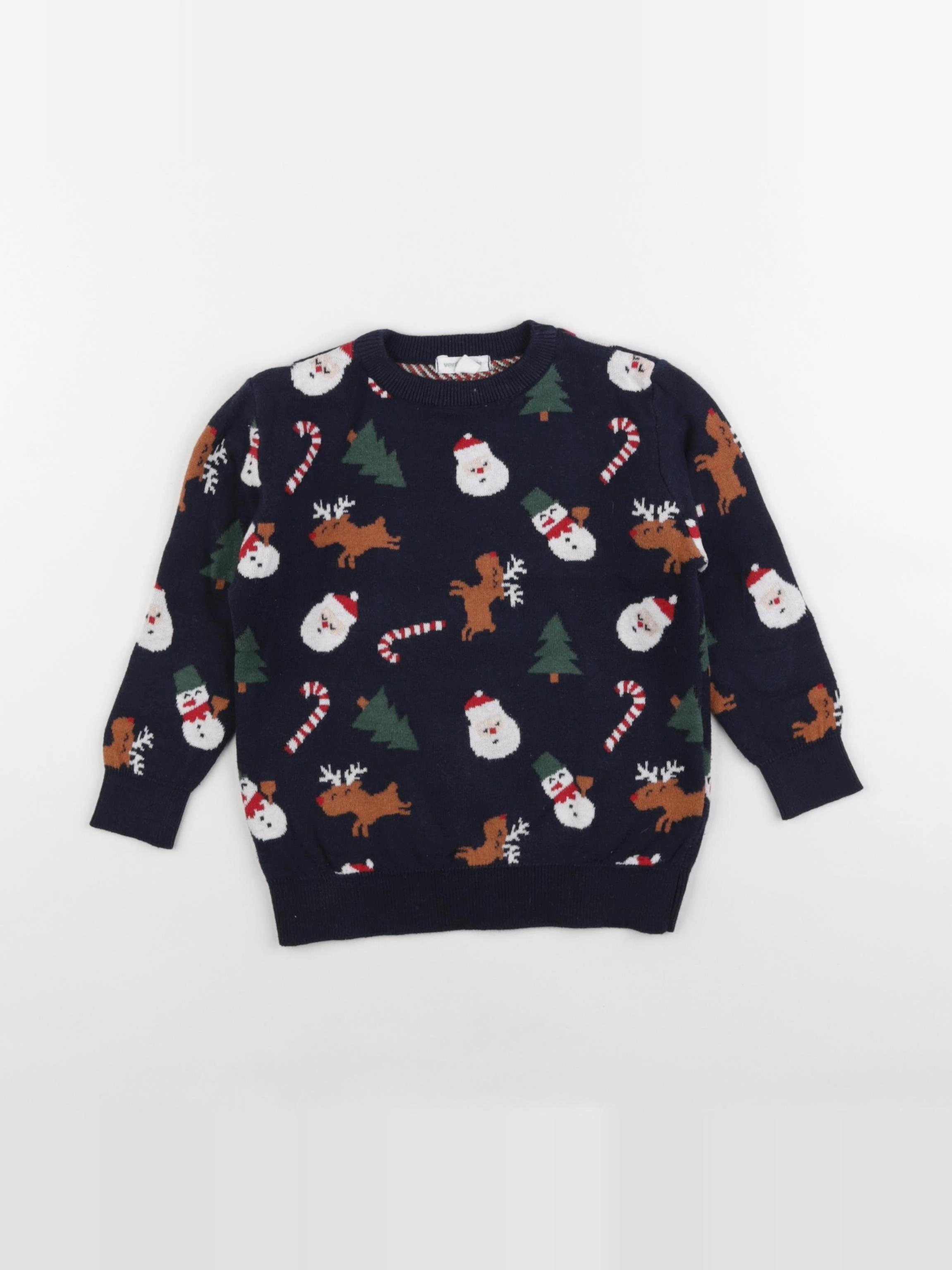 Vertbaudet - pull bleu - 4 ans