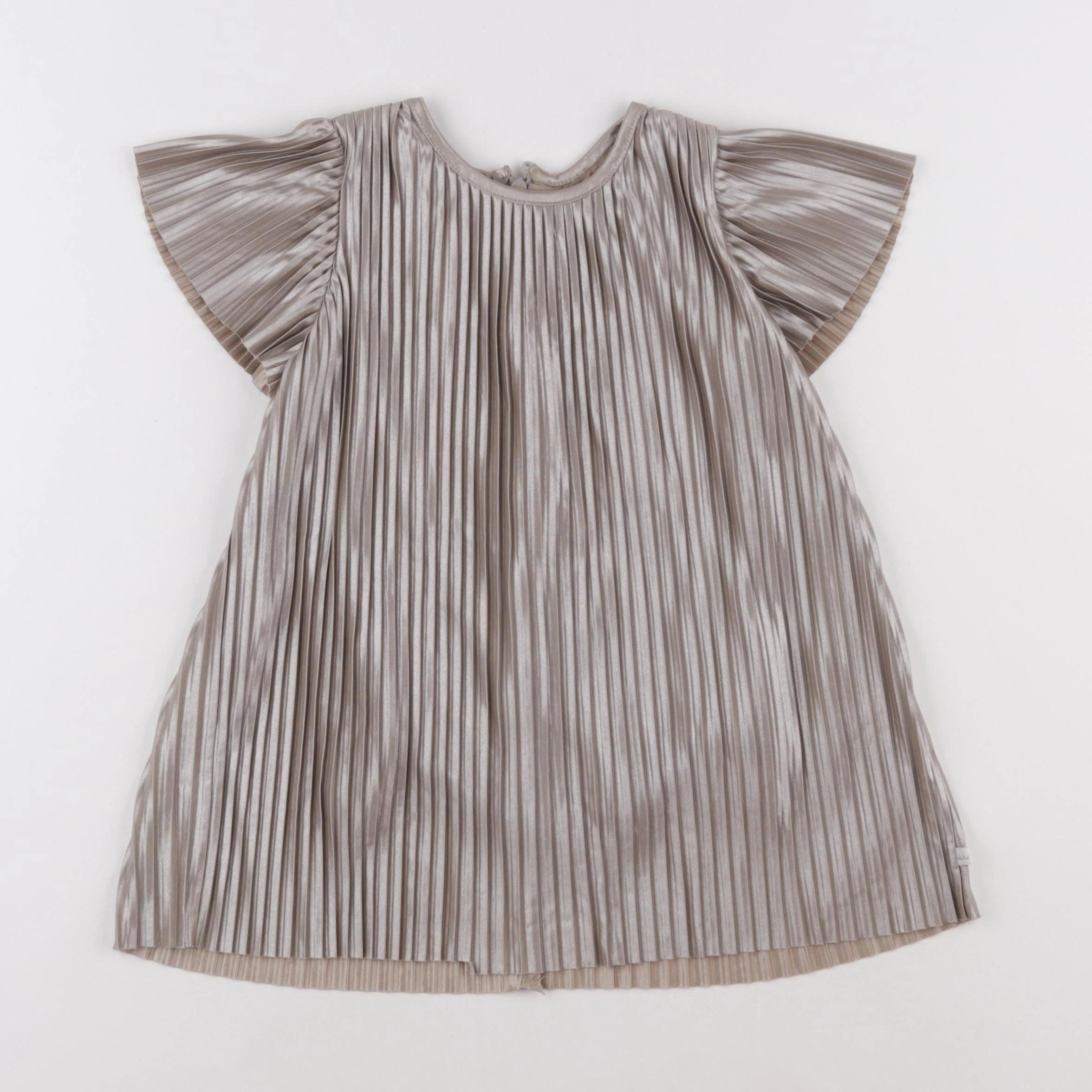 IKKS - robe argent - 2 ans