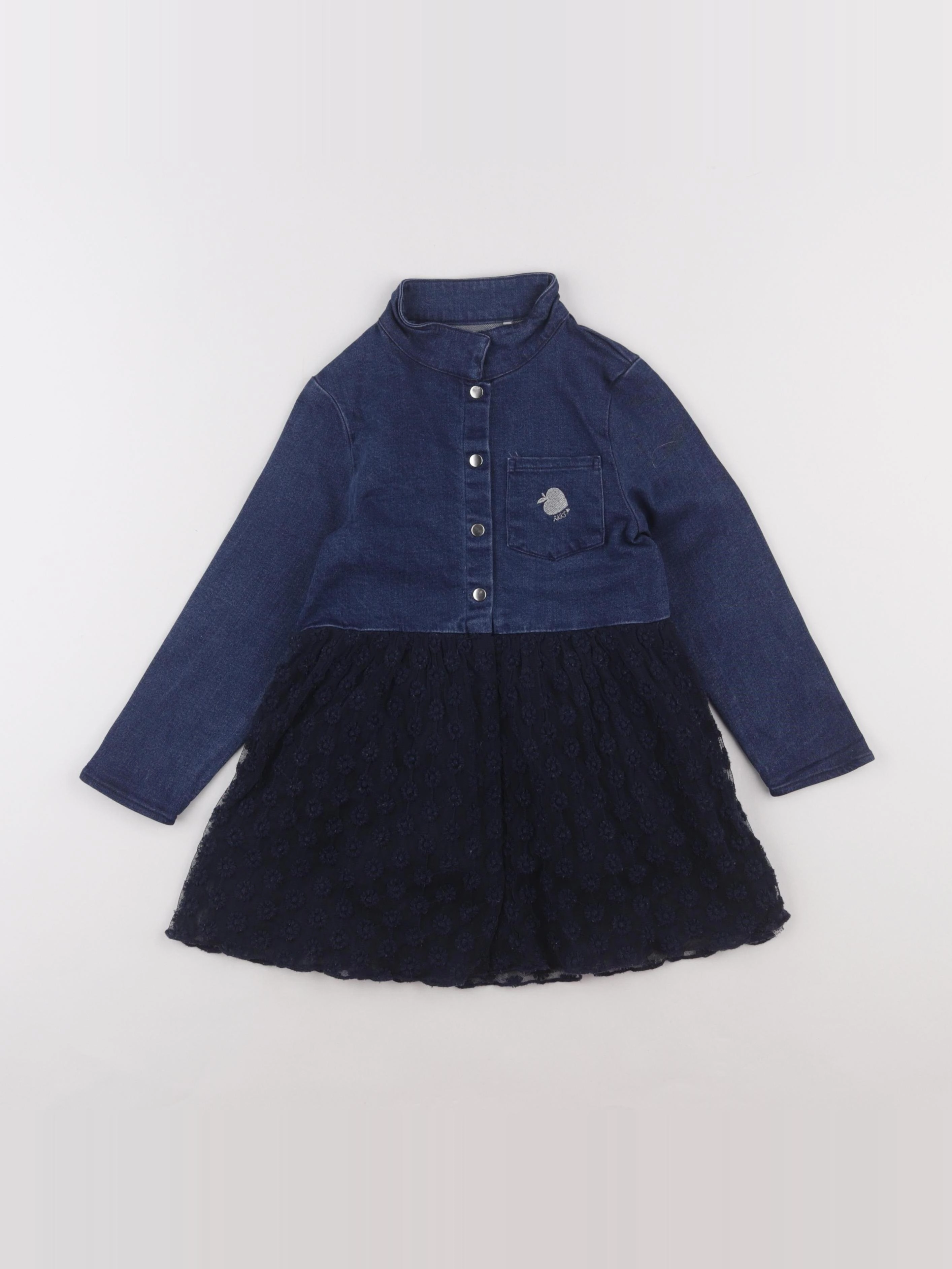 IKKS - robe bleu - 3 ans
