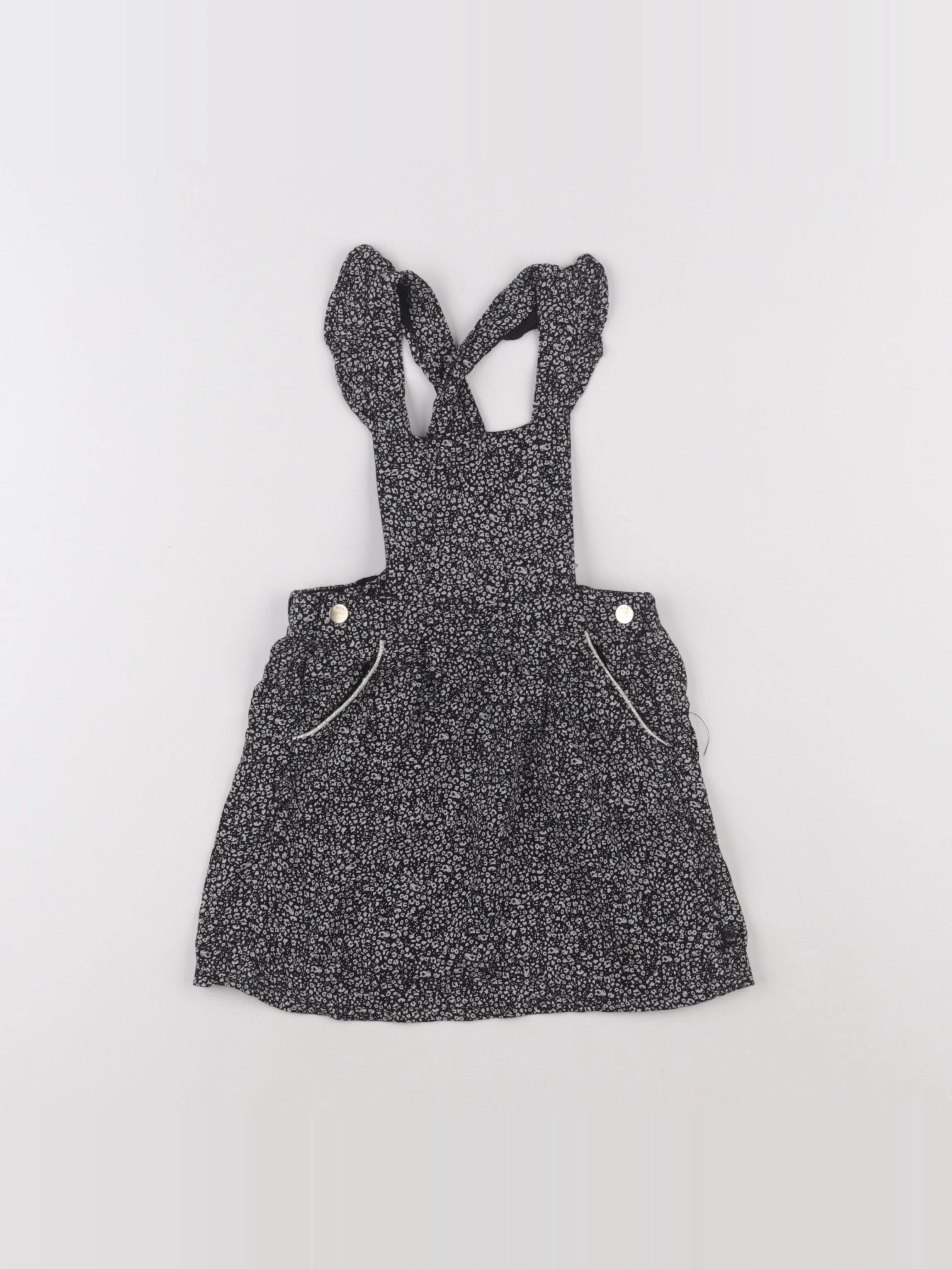IKKS - robe noir - 2 ans