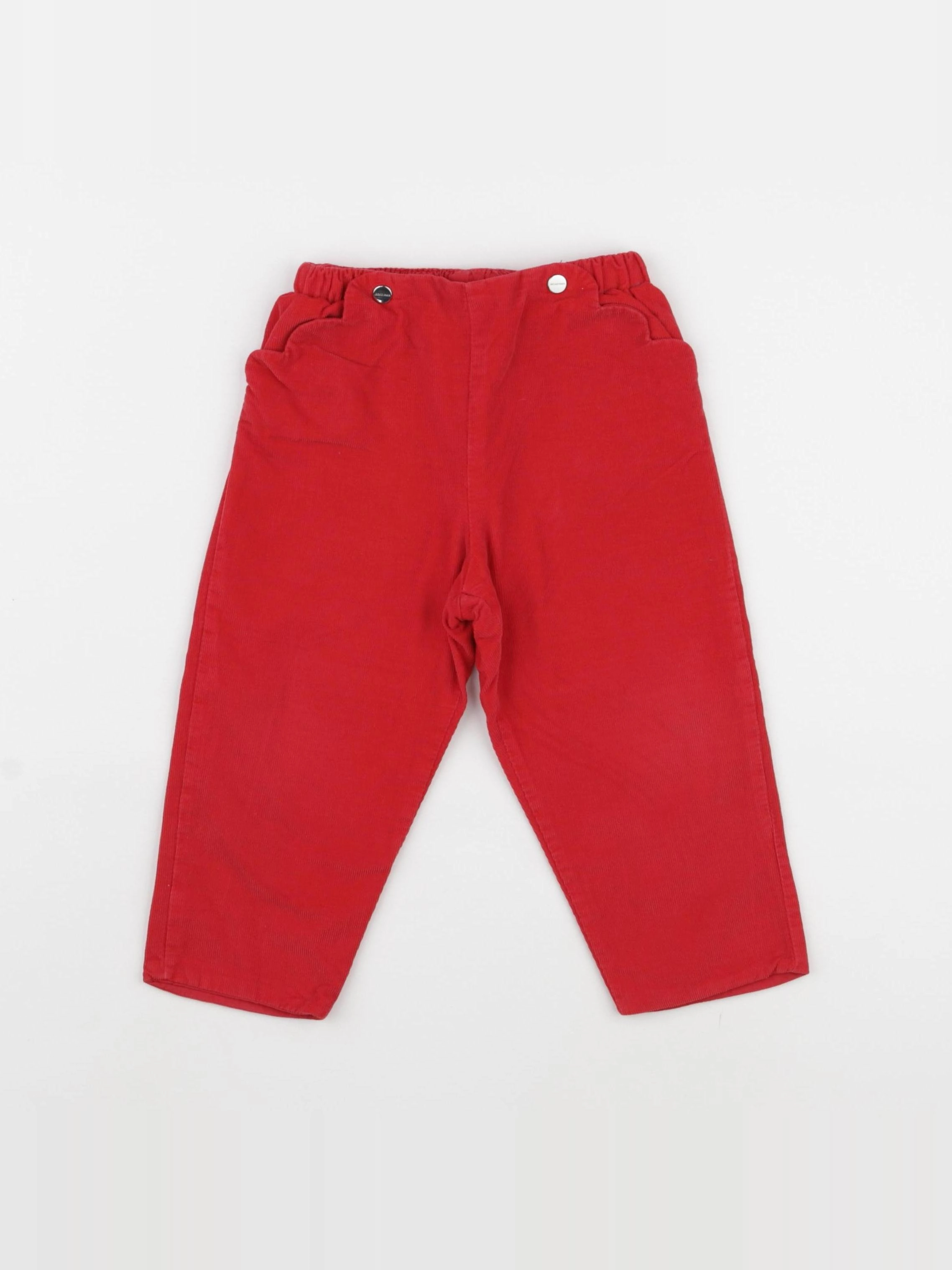 Jacadi - pantalon rouge - 24 mois