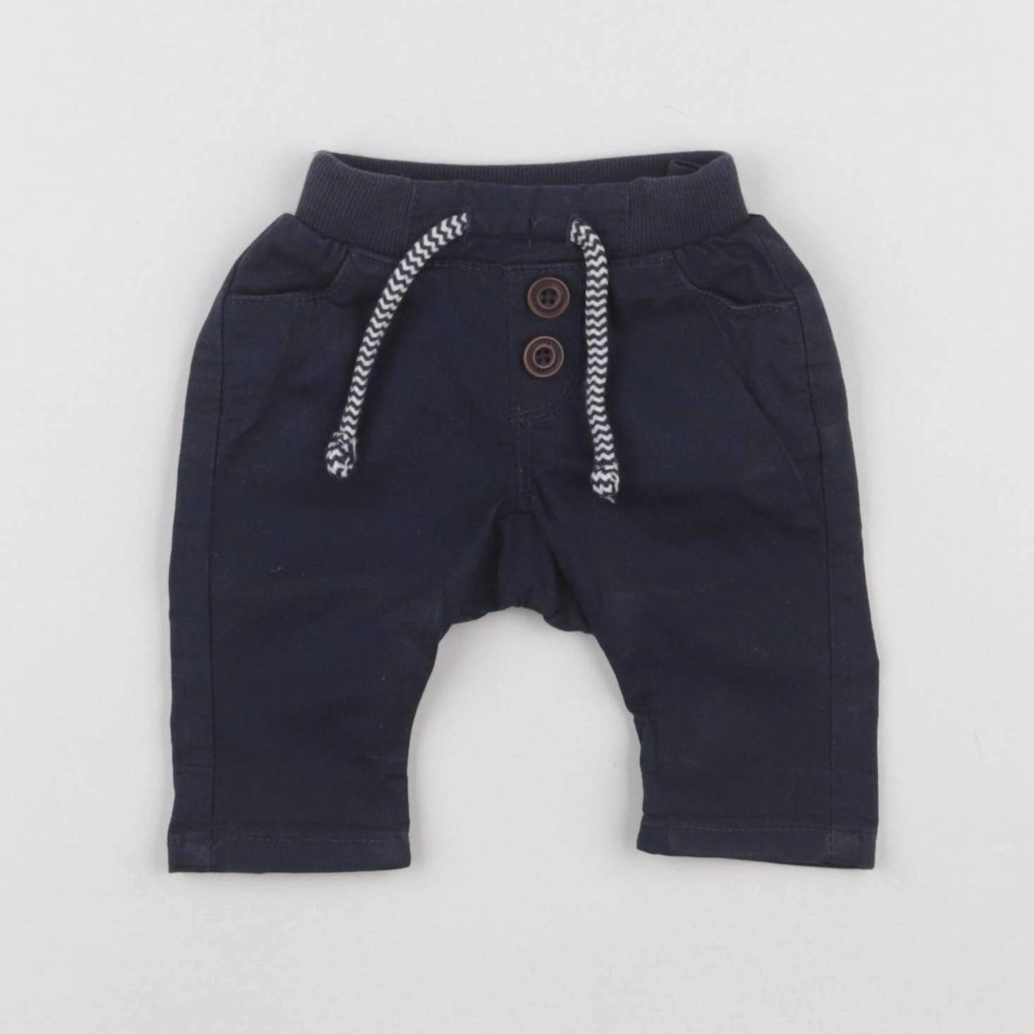 Tape à l'oeil - pantalon bleu - 1 mois