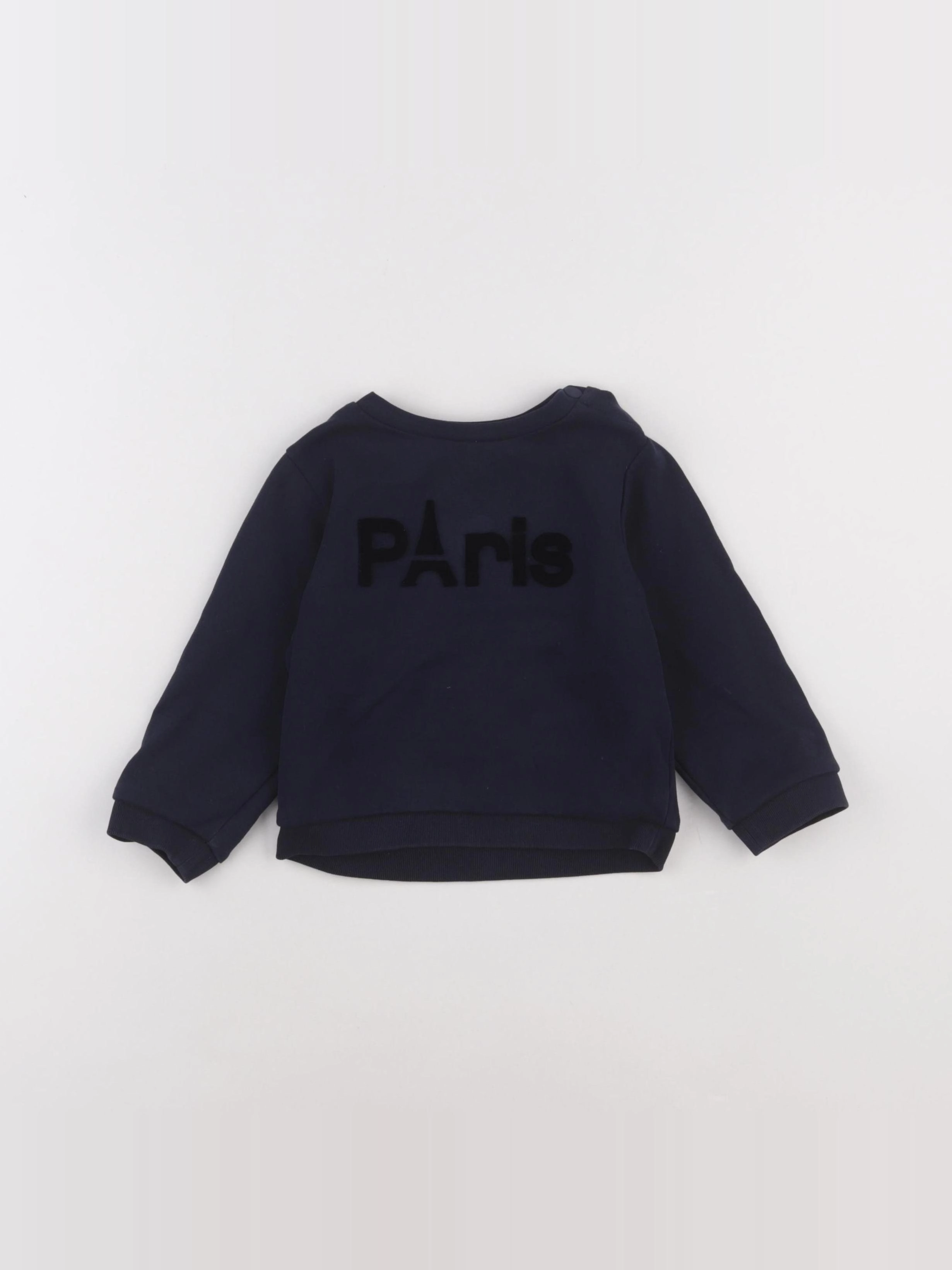 Jacadi - sweat bleu - 24 mois