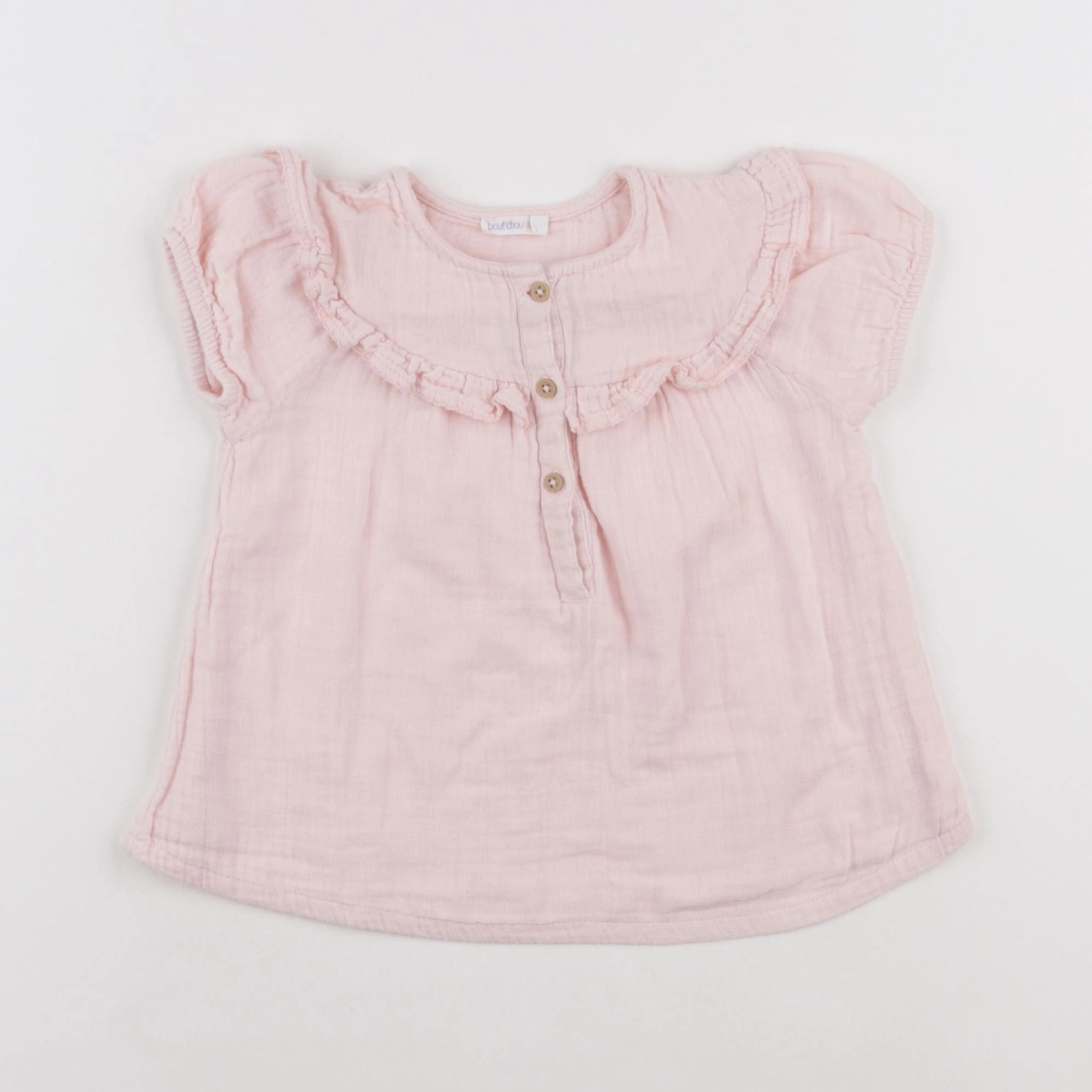Boutchou - blouse rose - 24 mois