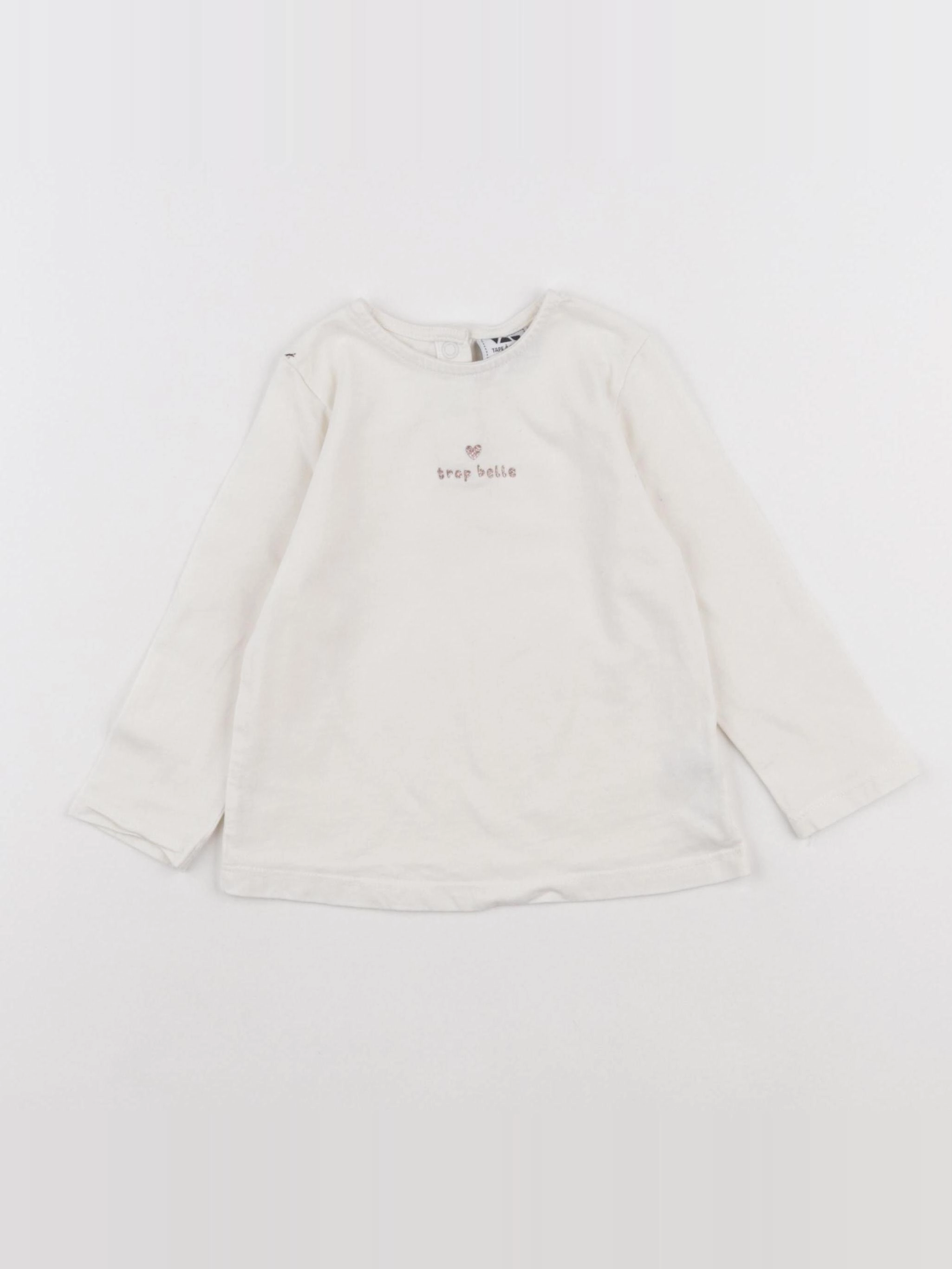 Tape à l'oeil - tee-shirt beige - 24 mois