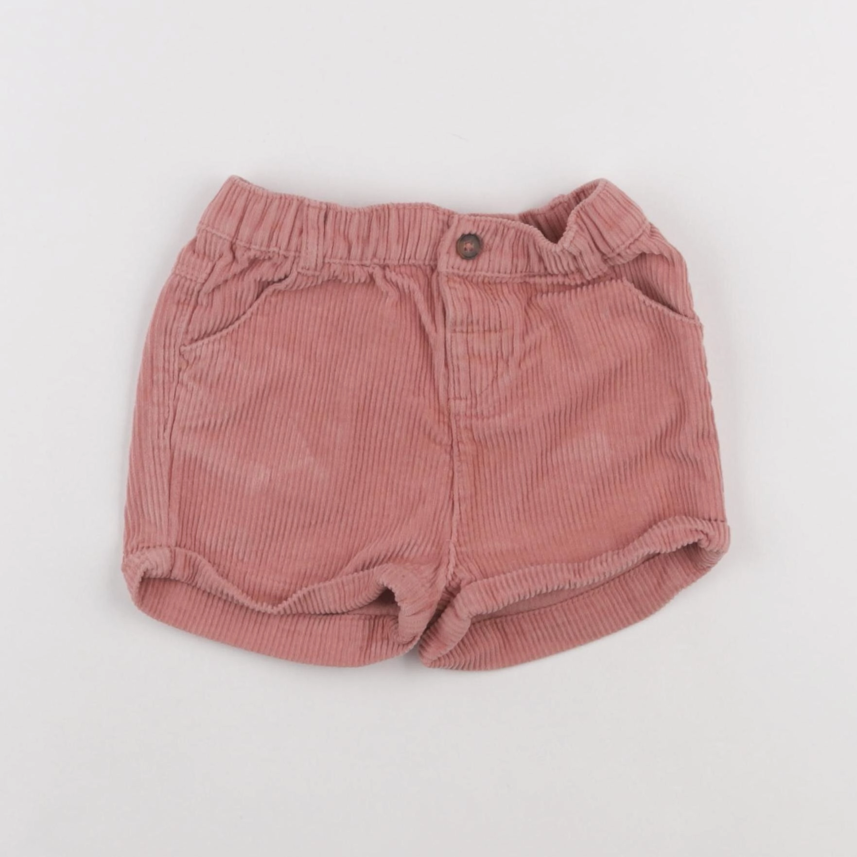 Vertbaudet - short rose - 24 mois