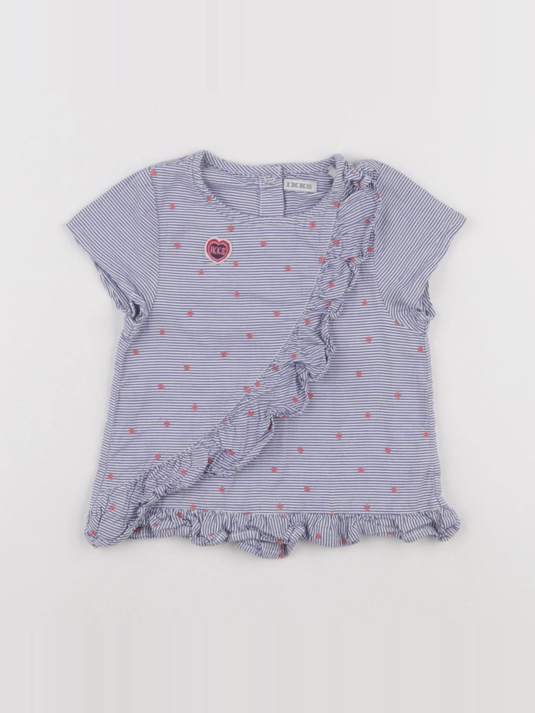 IKKS - blouse bleu - 3 ans
