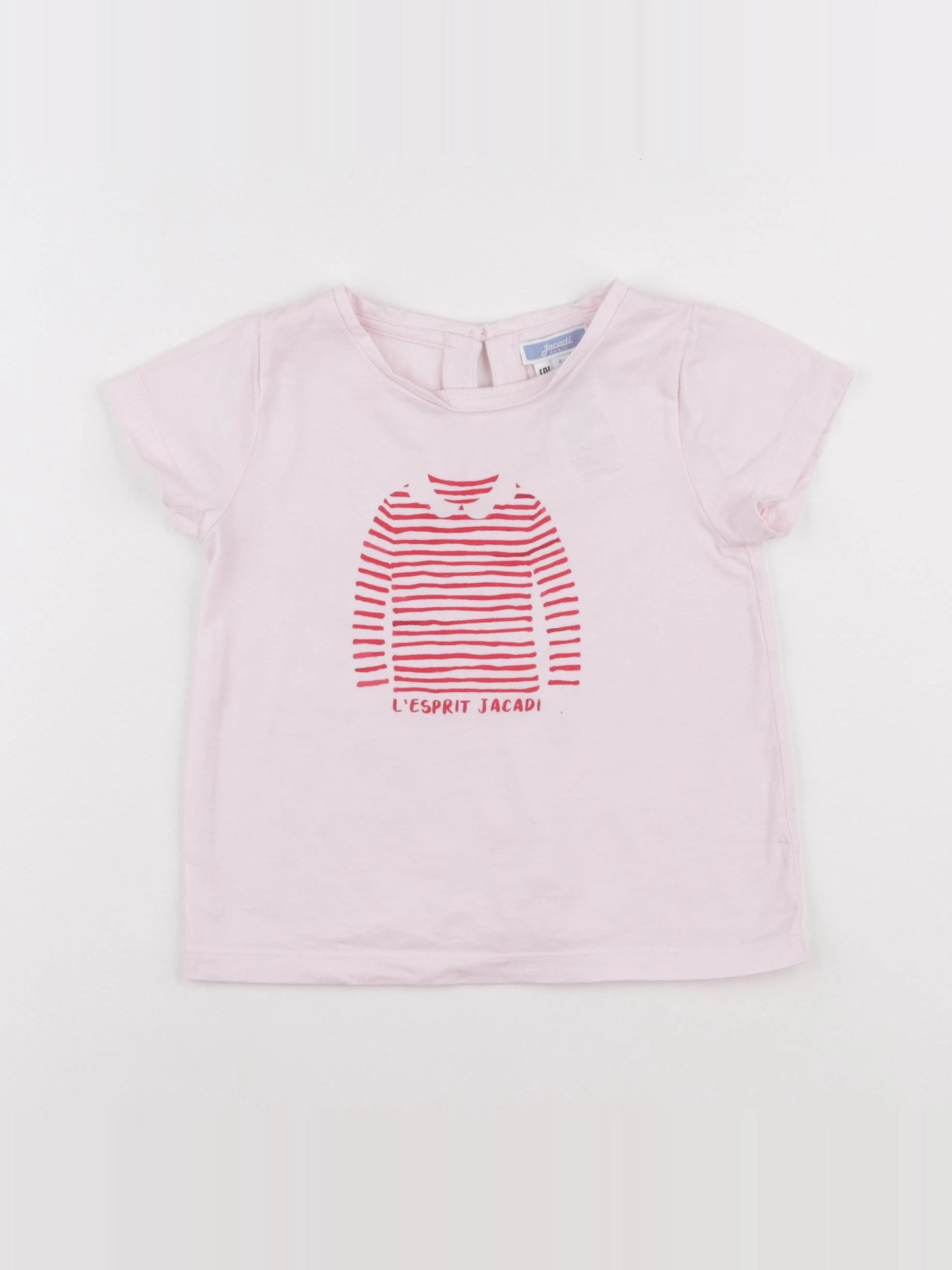 Jacadi - tee-shirt rose - 4 ans