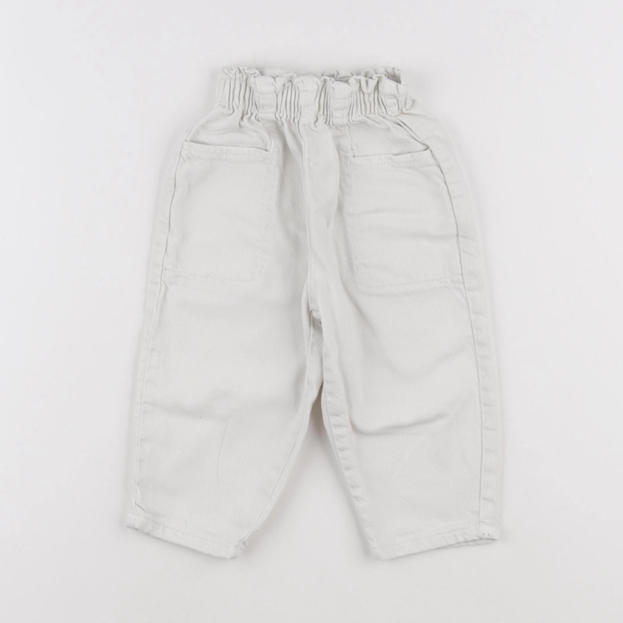 Zara - pantalon beige - 12/18 mois