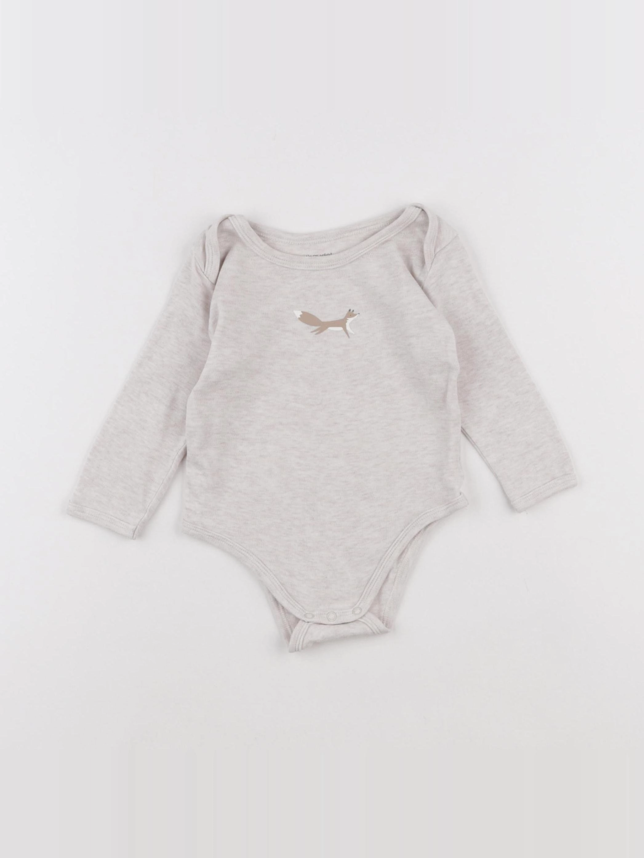 Vertbaudet - body beige - 9 mois