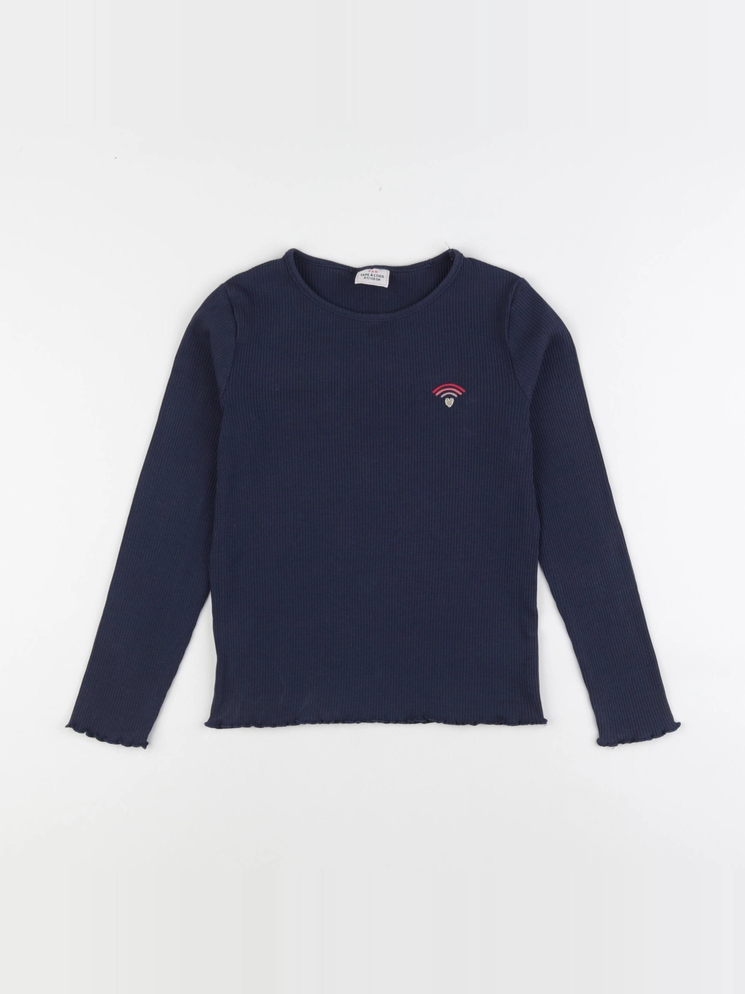 Tape à l'oeil - tee-shirt bleu - 8 ans