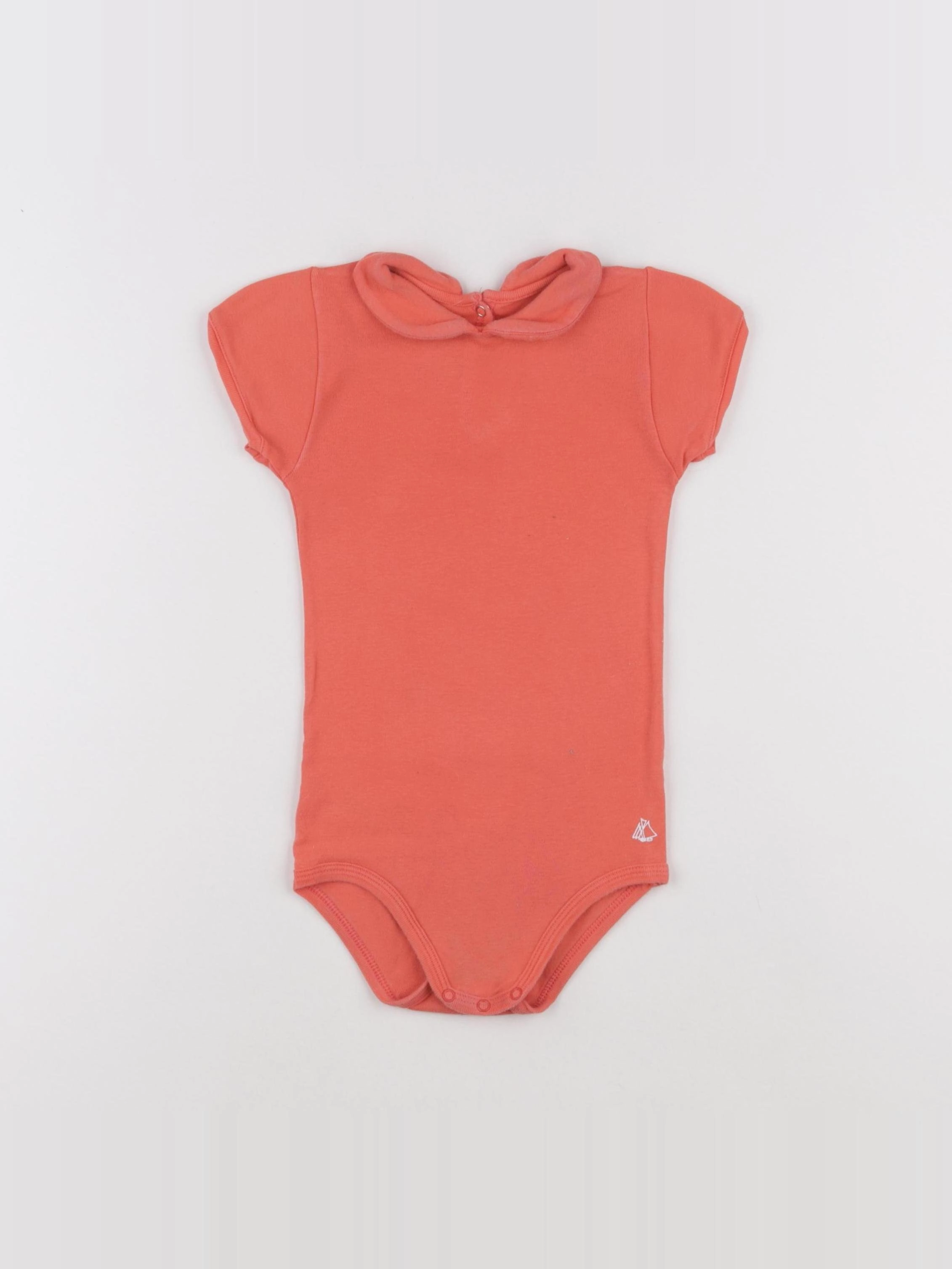 Petit Bateau - body à col rose - 36 mois