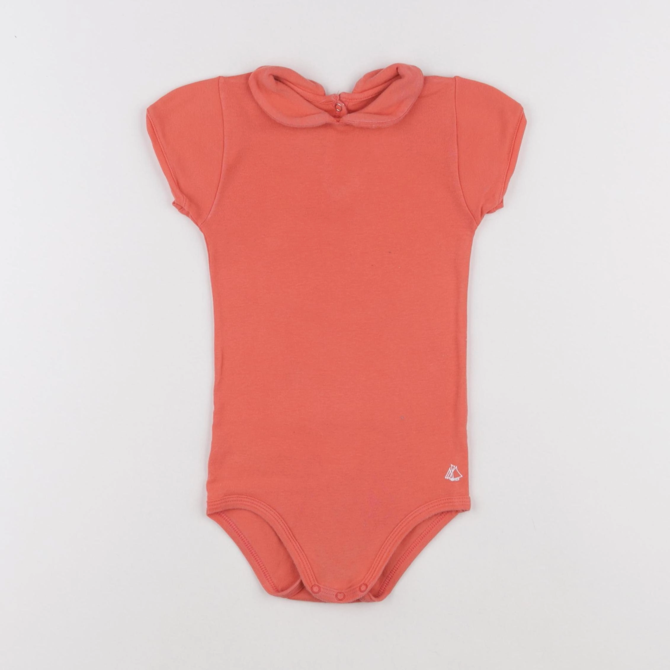 Petit Bateau - body à col rose - 36 mois
