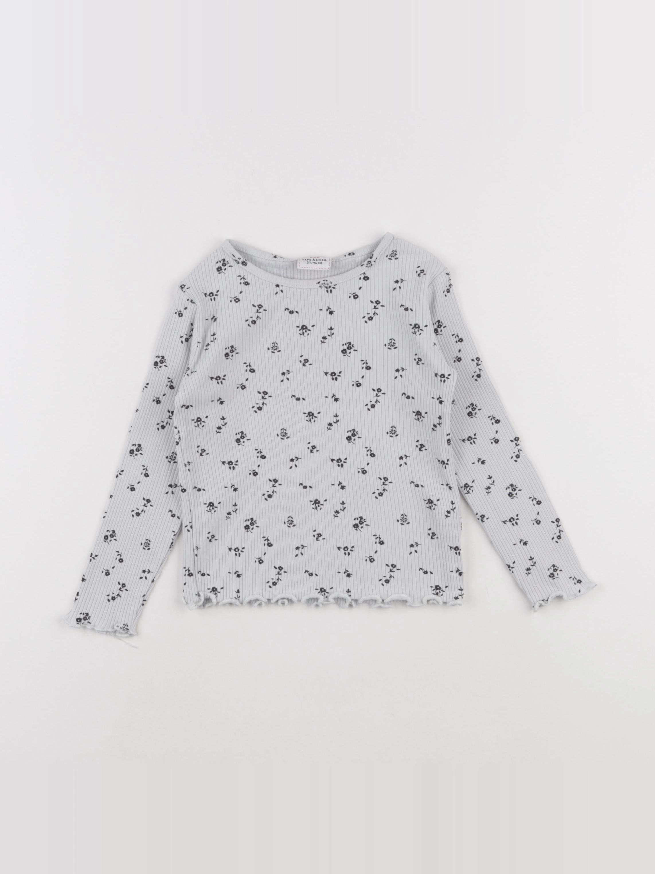 Tape à l'oeil - tee-shirt bleu - 3 ans