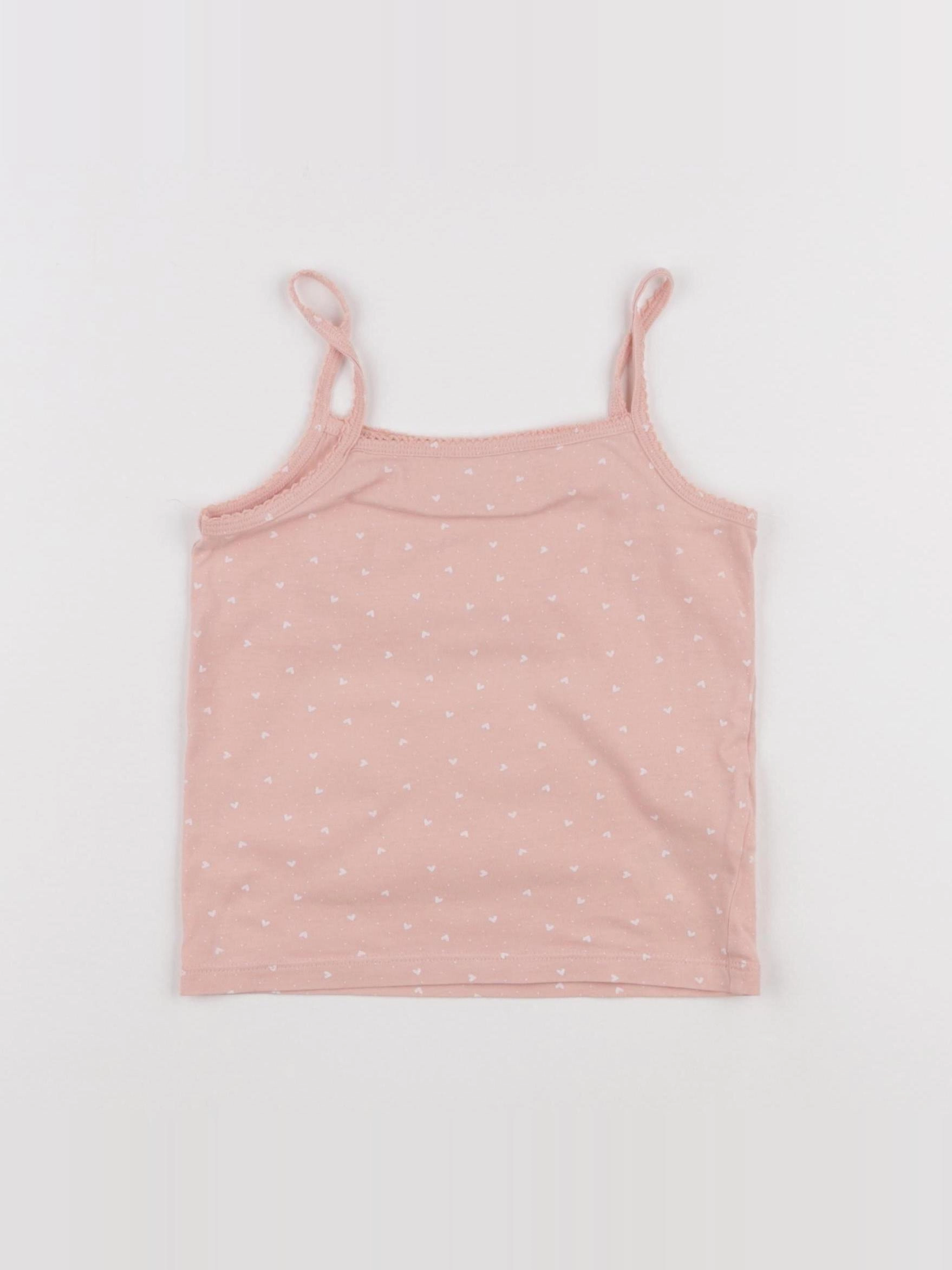 Vertbaudet - maillot de corps rose - 4 ans