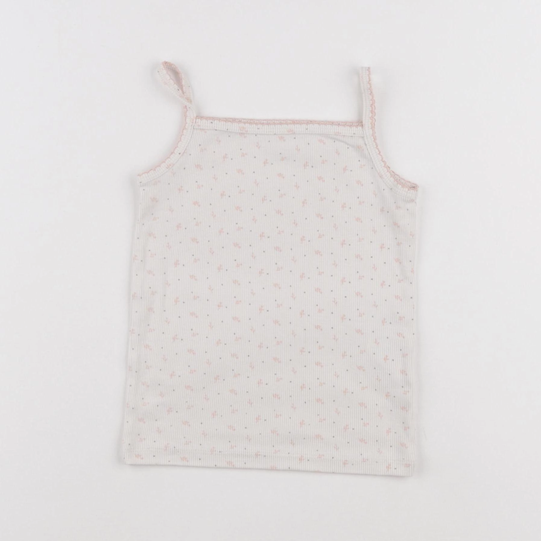 Vertbaudet - maillot de corps beige - 4 ans
