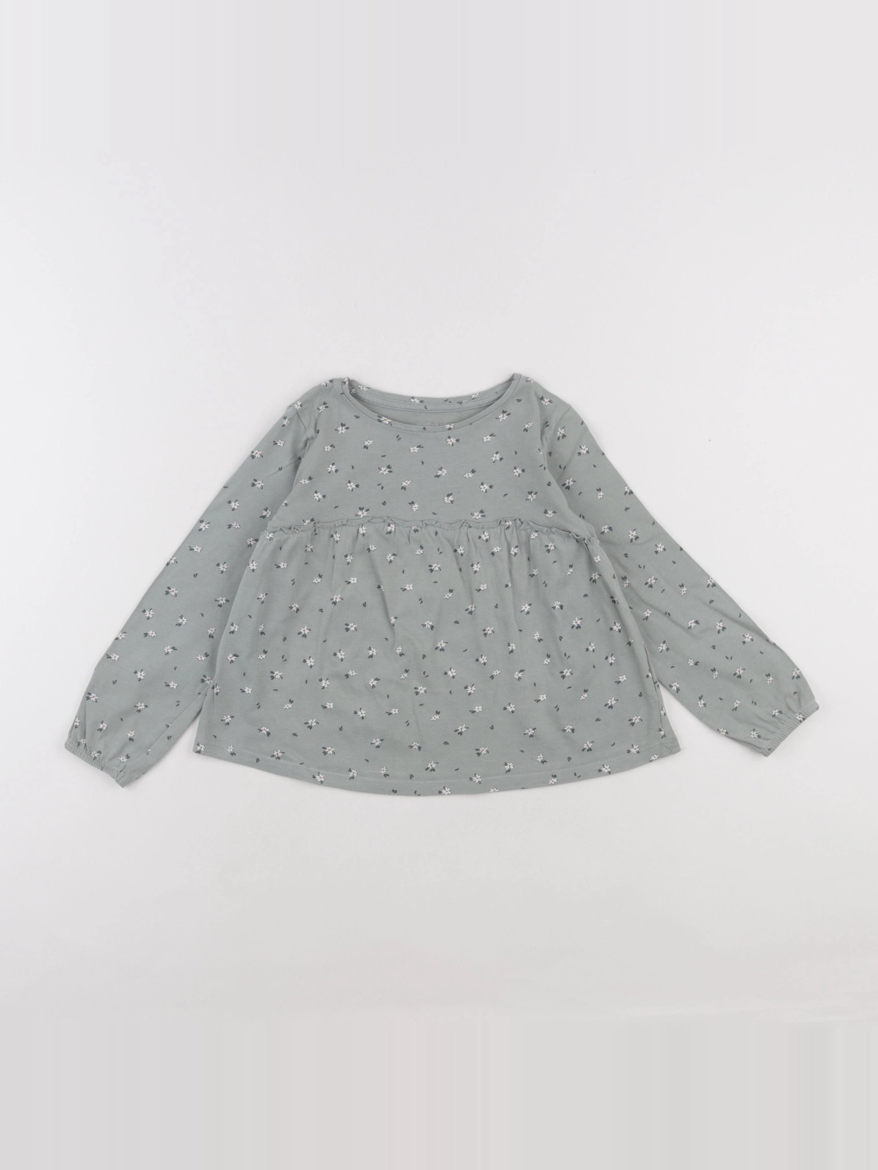 Vertbaudet - tee-shirt bleu - 4 ans