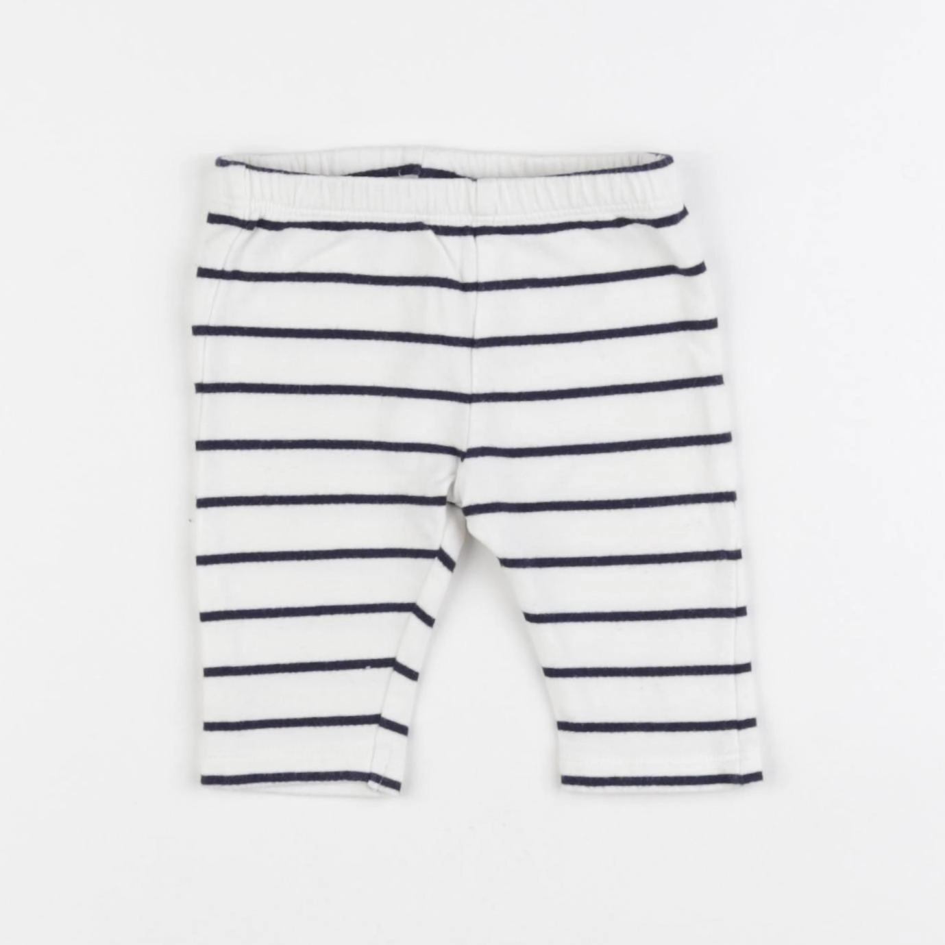 Natalys - legging bleu, blanc - 3 mois