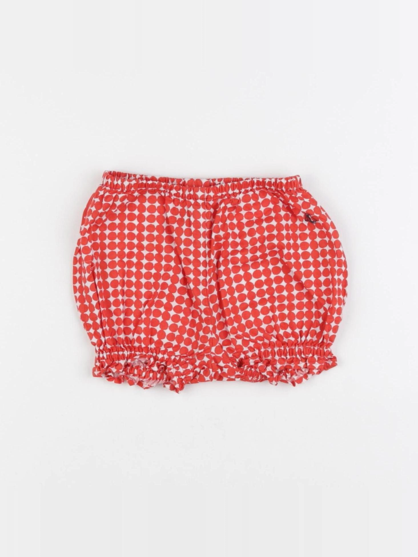Petit Bateau - bloomer rouge - 6 mois