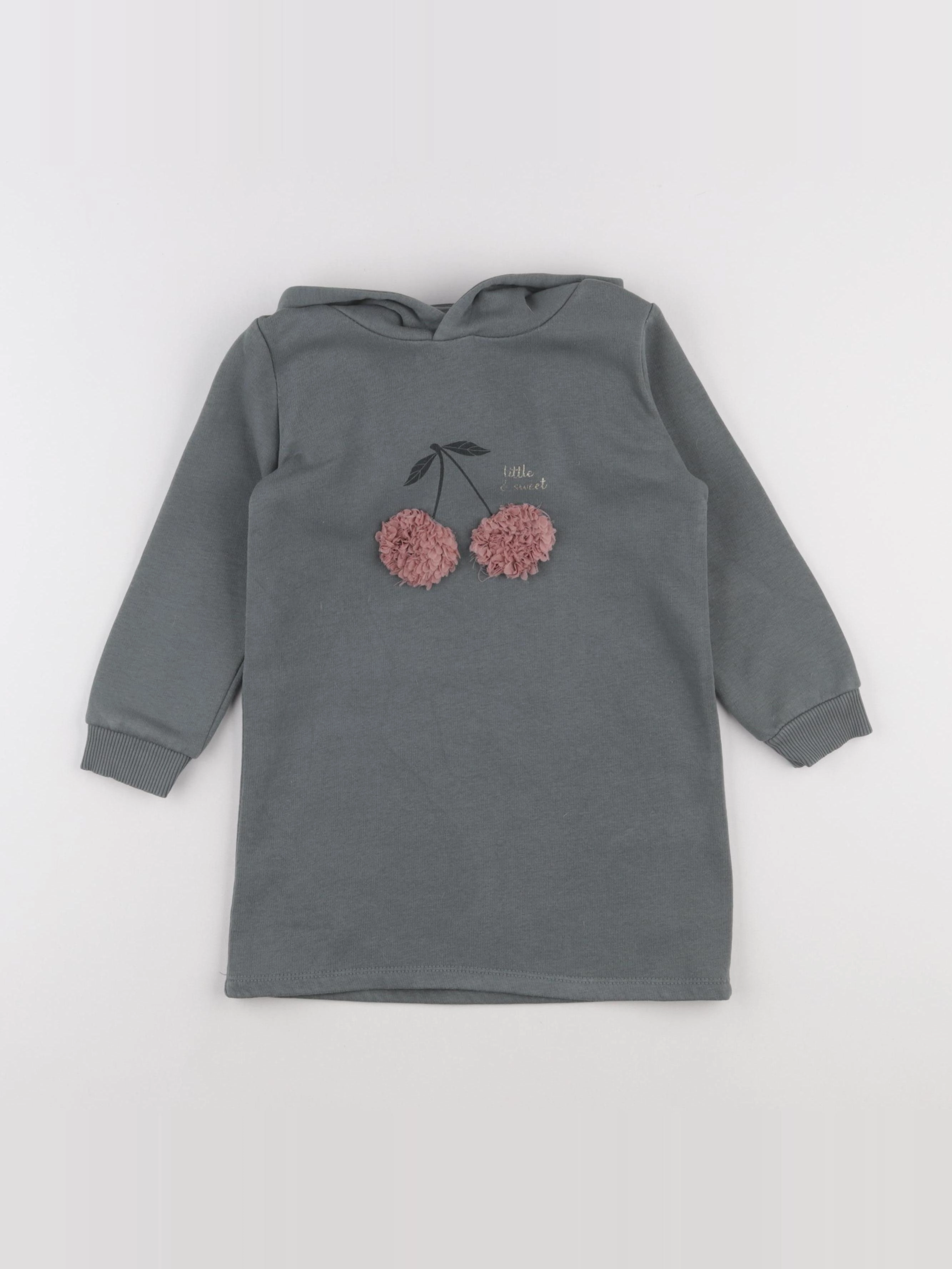 Vertbaudet - robe vert - 4 ans