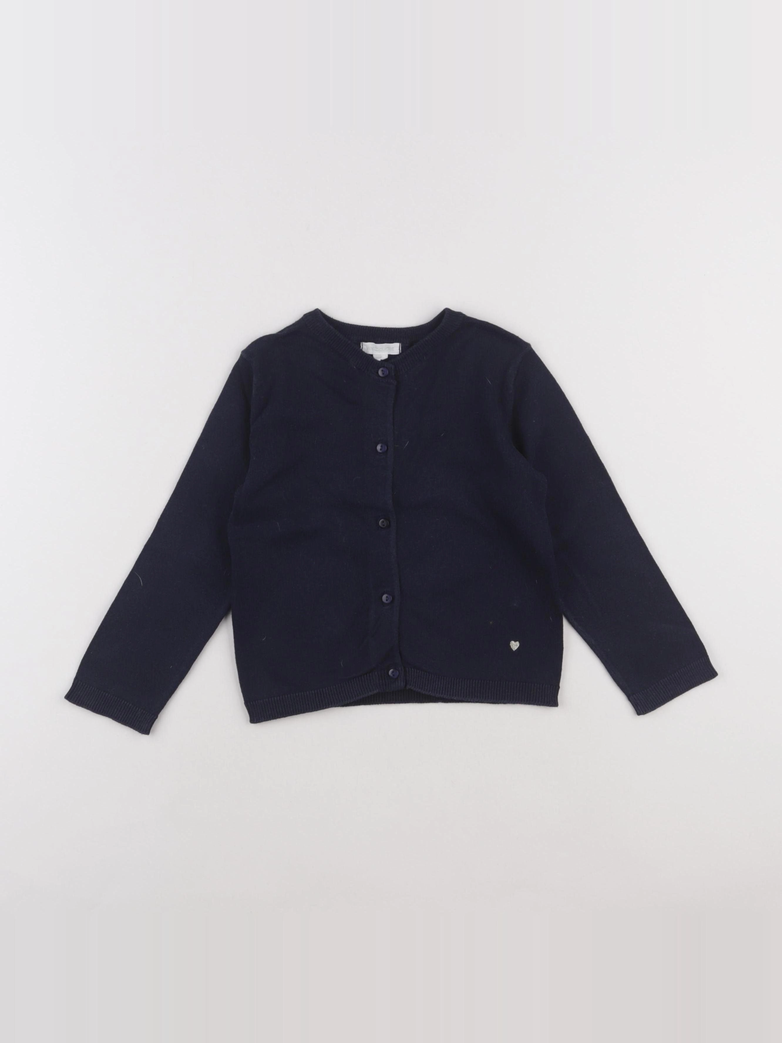 Vertbaudet - gilet bleu - 3 ans
