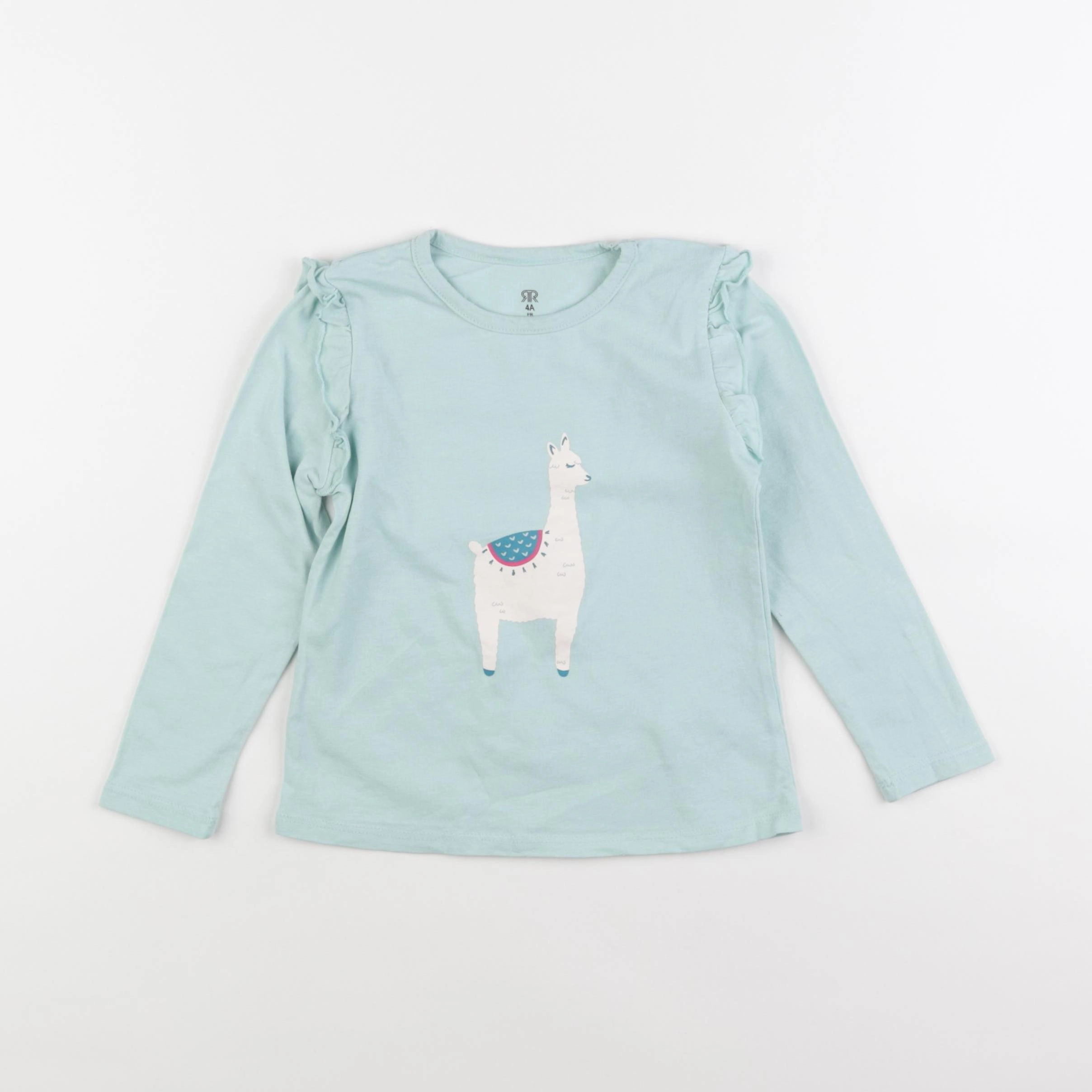 La Redoute - tee-shirt bleu - 4 ans