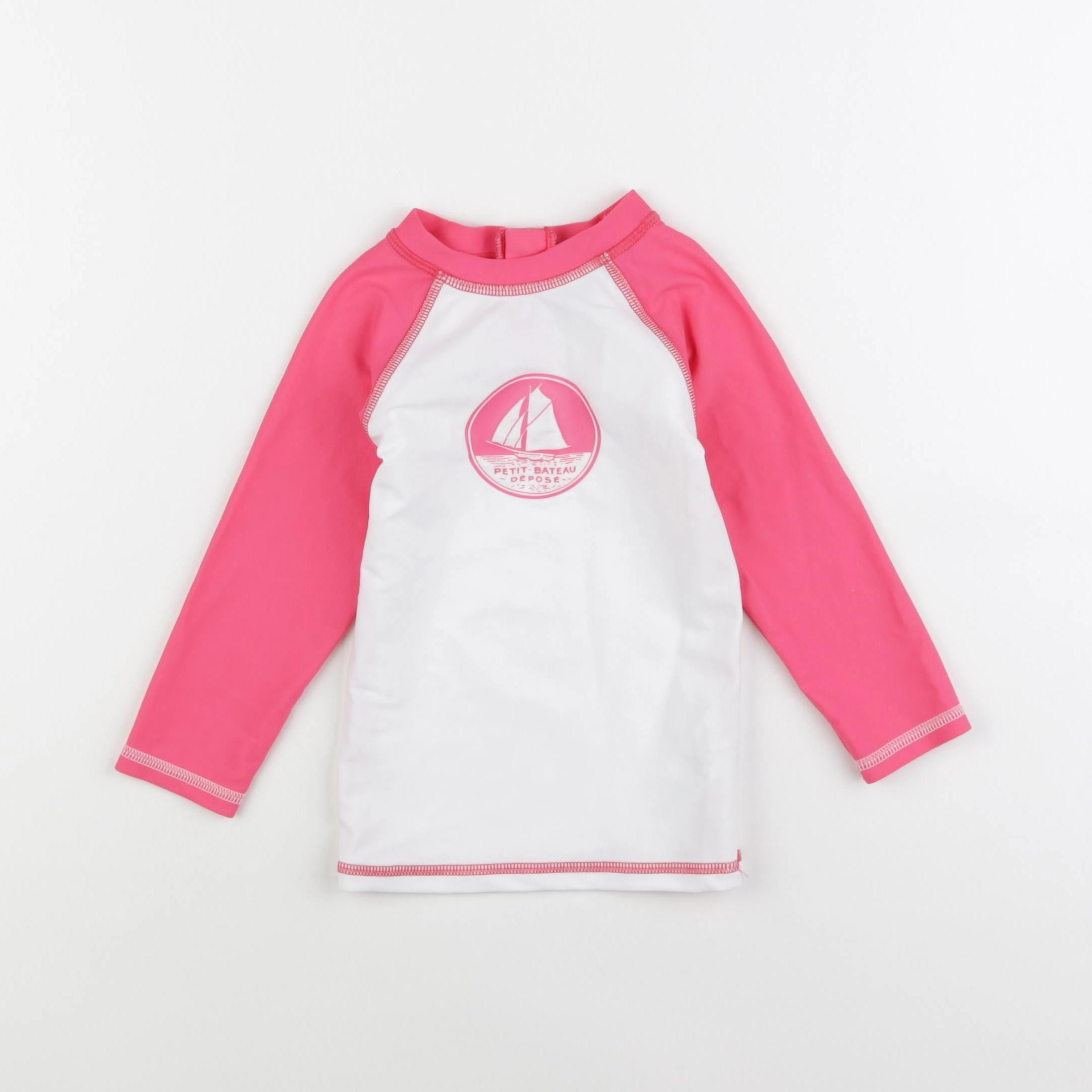 Petit Bateau - tee-shirt de bain rose - 36 mois