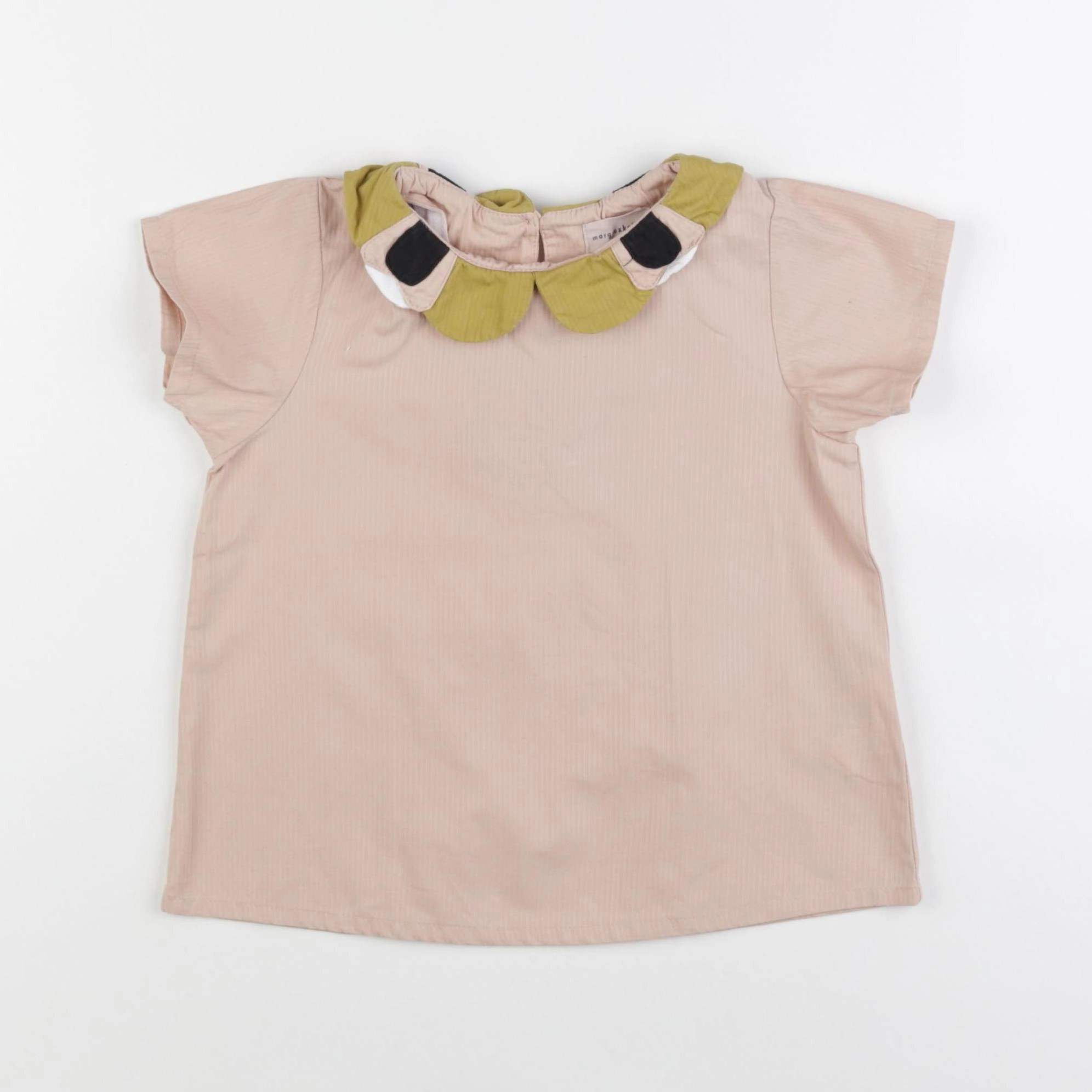 Monoprix - blouse beige - 3/4 ans