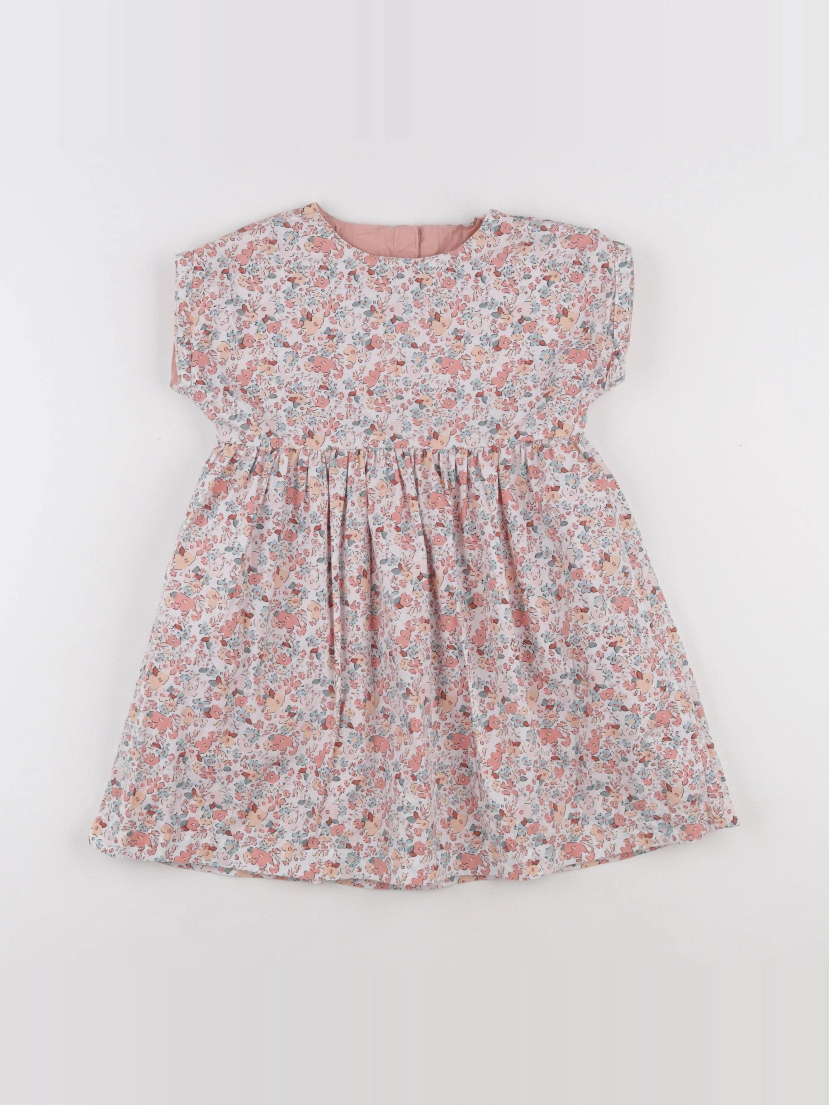 Vertbaudet - robe rose - 4 ans