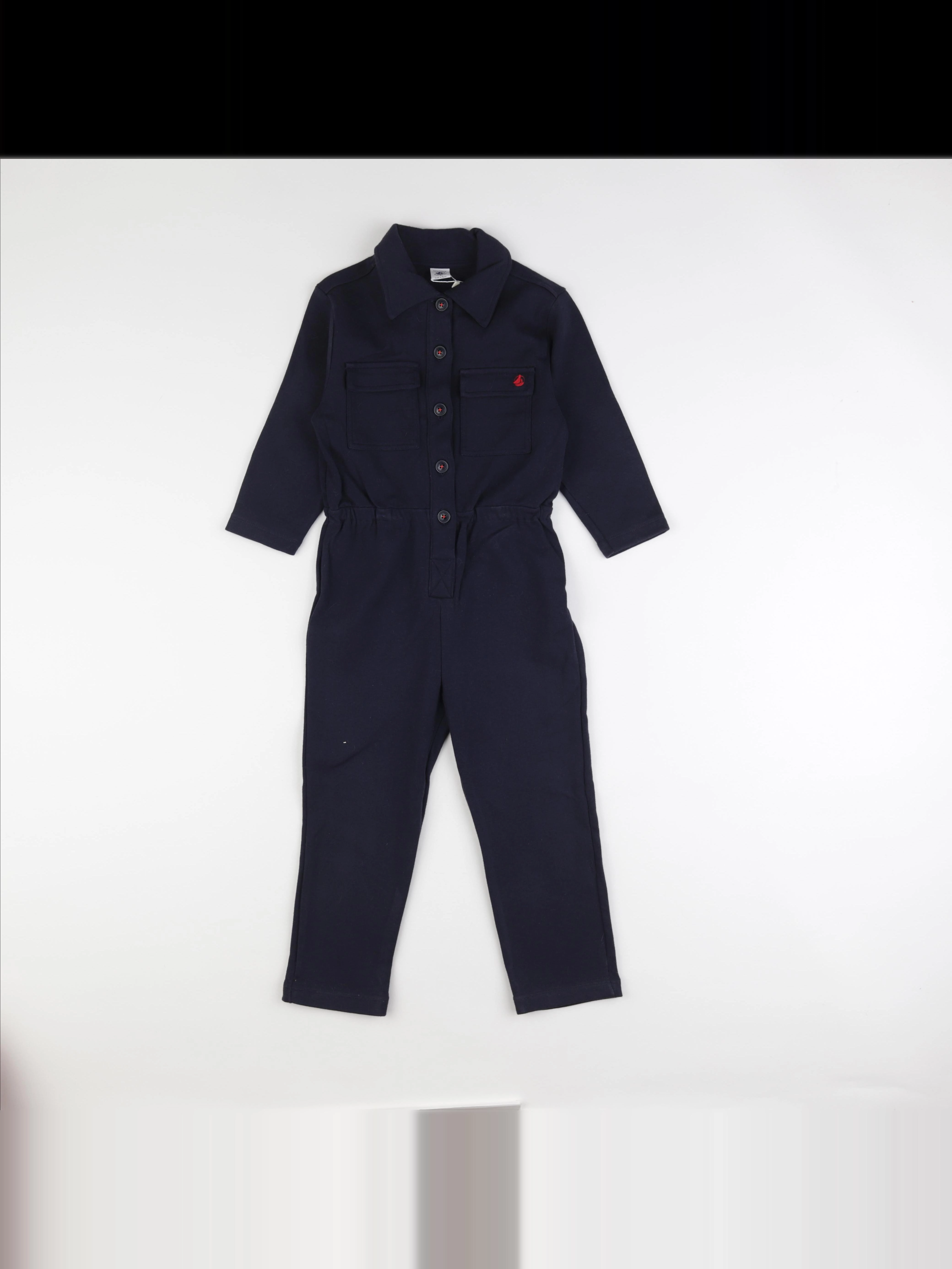 Petit Bateau - combinaison bleu - 6 ans