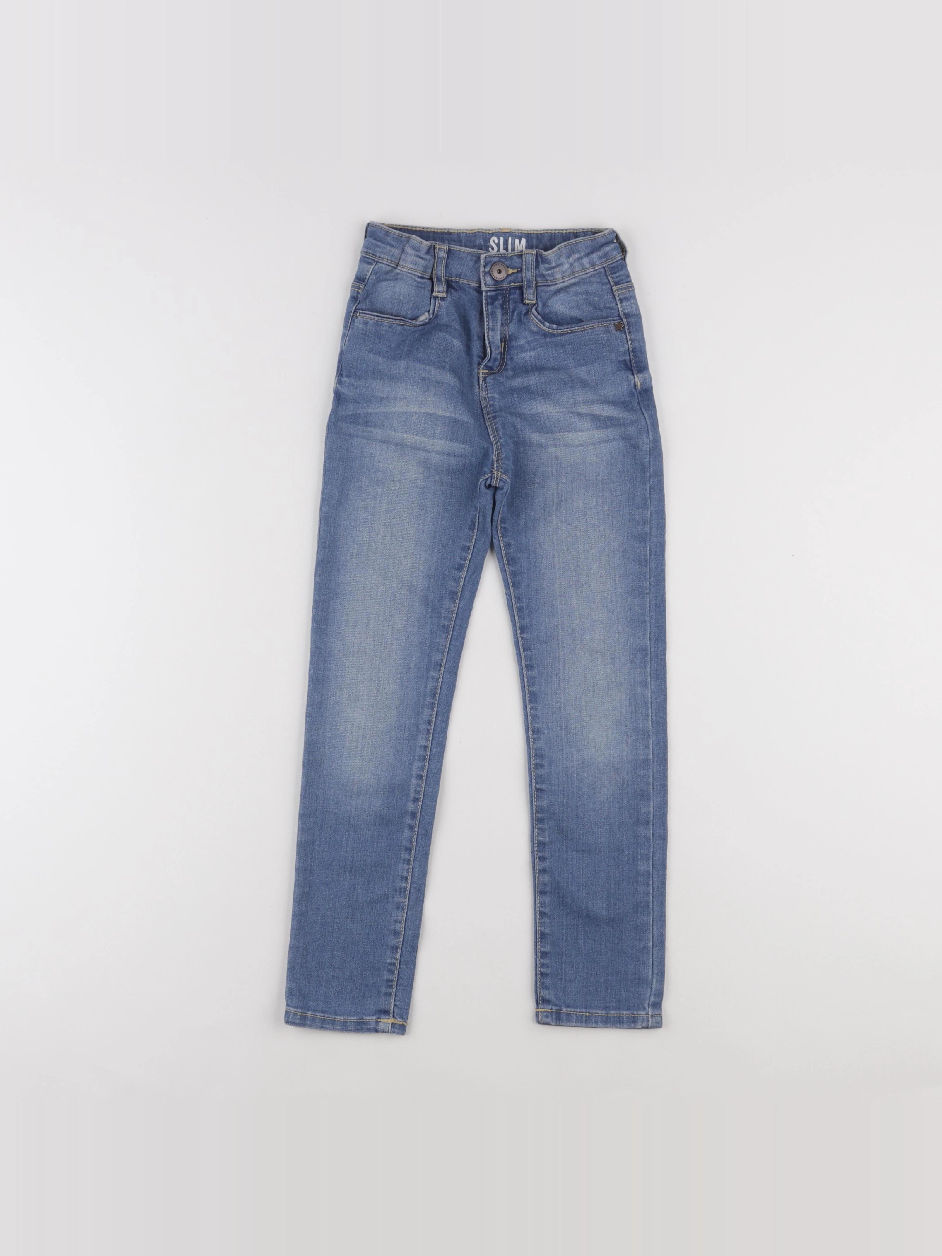 Vertbaudet - jean bleu - 7 ans