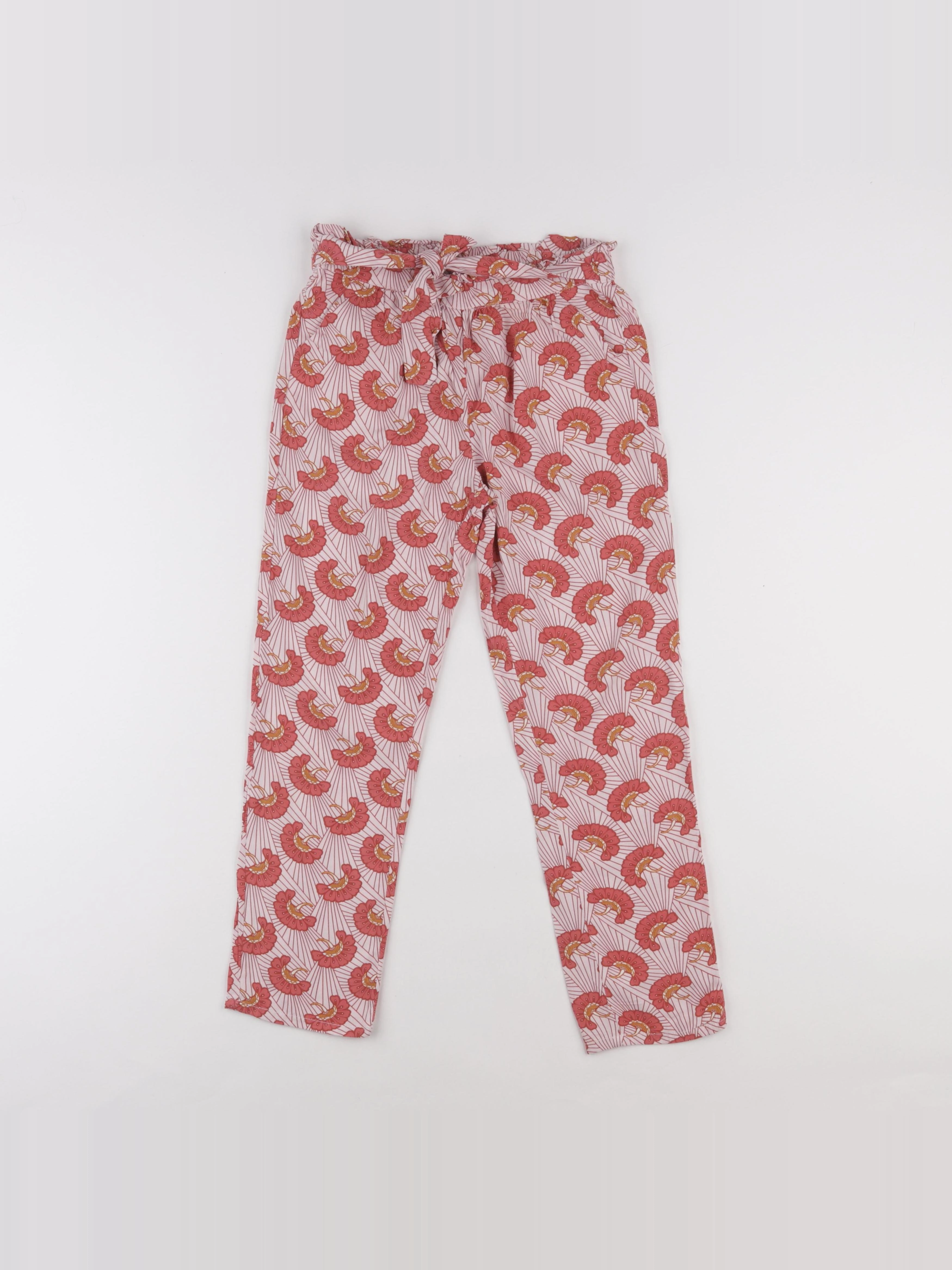 Vertbaudet - pantalon multicolore - 9 ans